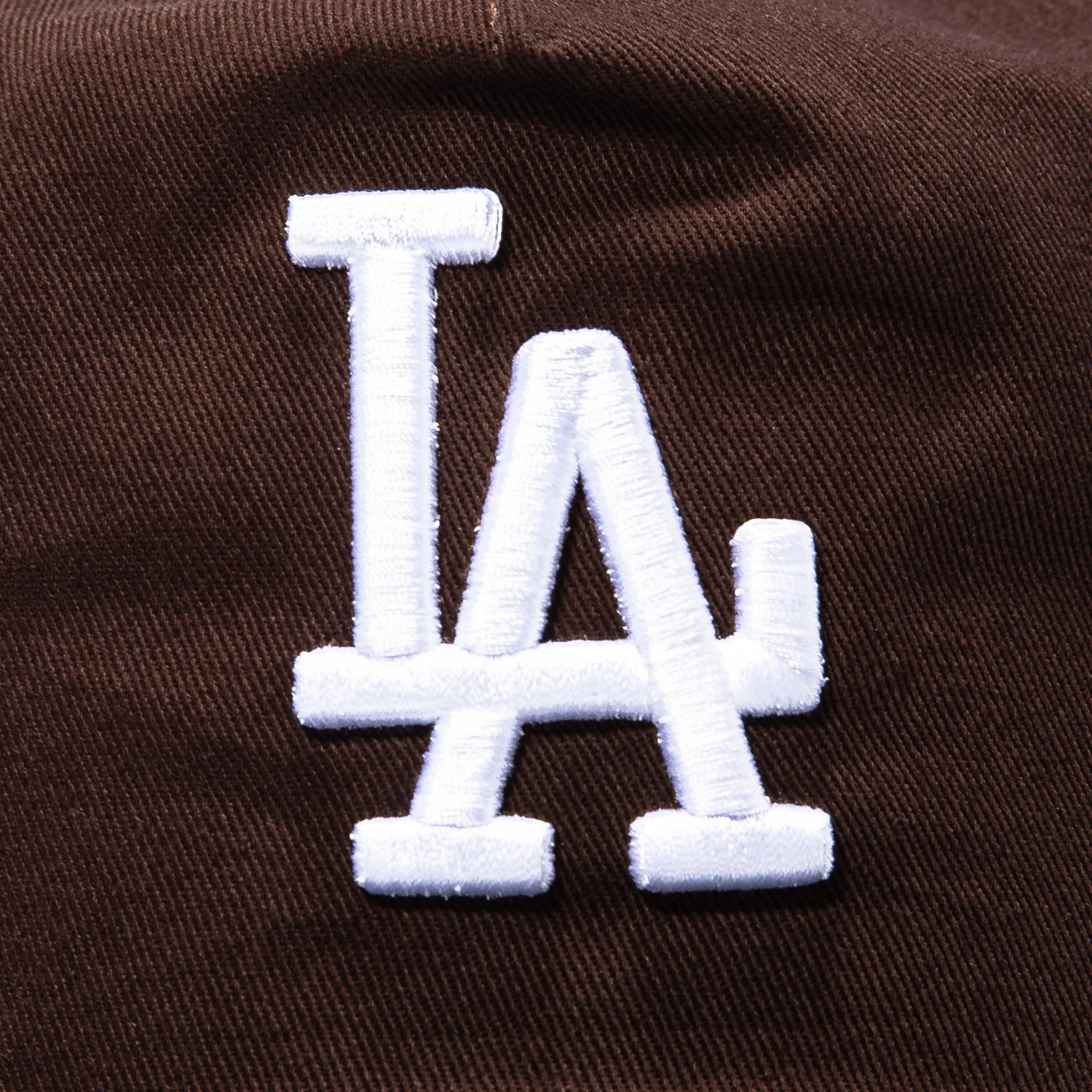 New Era 19Twenty Los Angeles Dodgers 40th Anniversary Patch Snapback Pre-Curved Hat - Brown, Black - Image 3