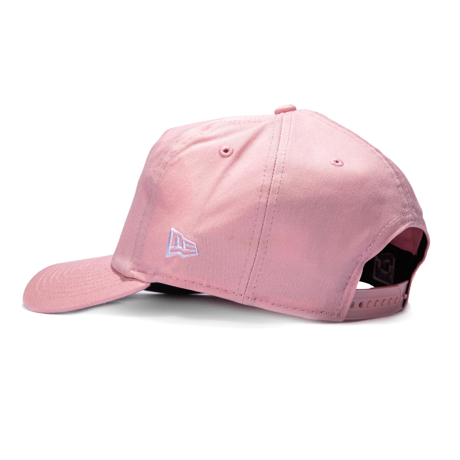 New Era 19Twenty San Francisco Giants 1989 World Series Patch Snapback Pre-Curved Hat - Pink, White - Image 2
