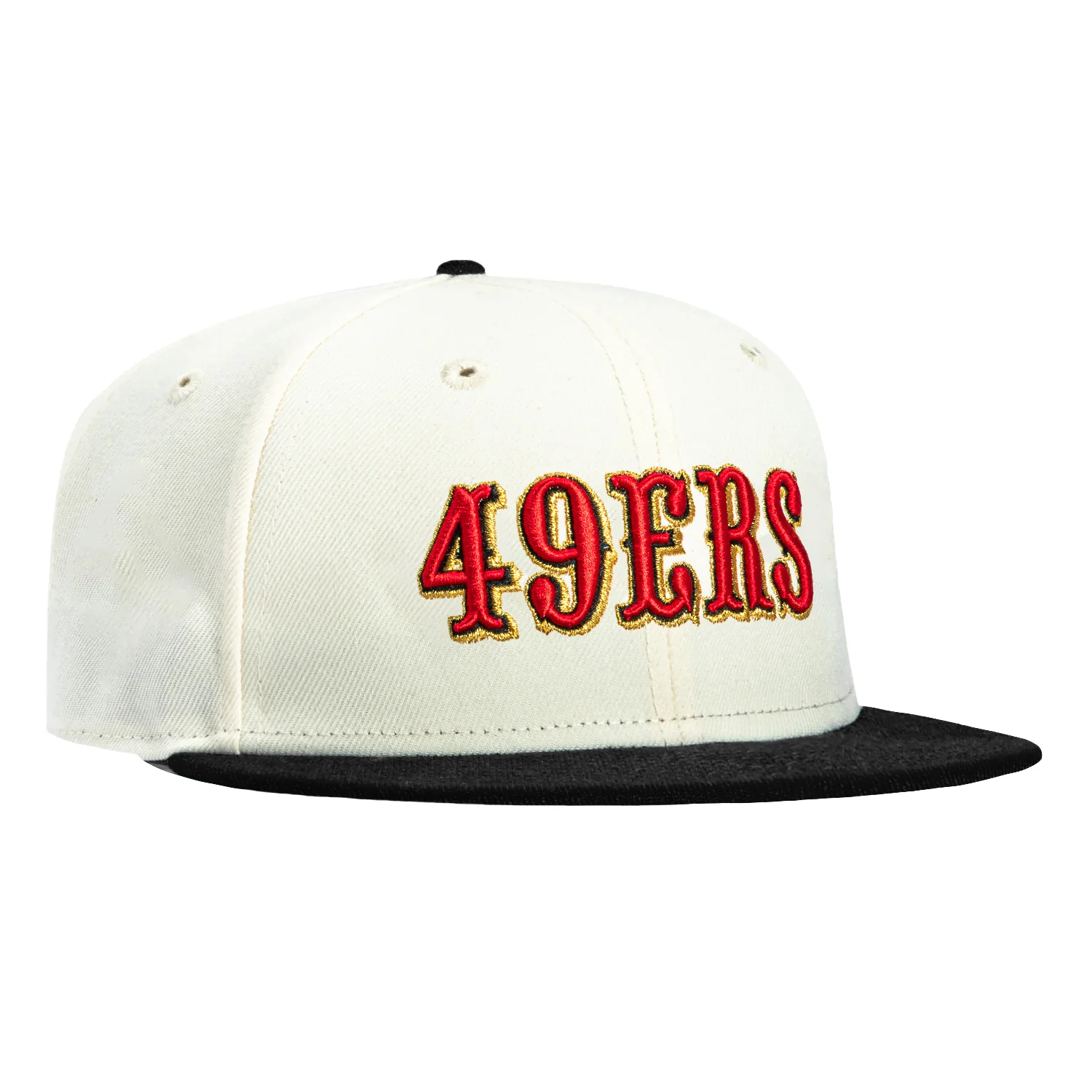 New Era 59Fifty San Francisco 49ers Rivalry Word Hat - White, Black