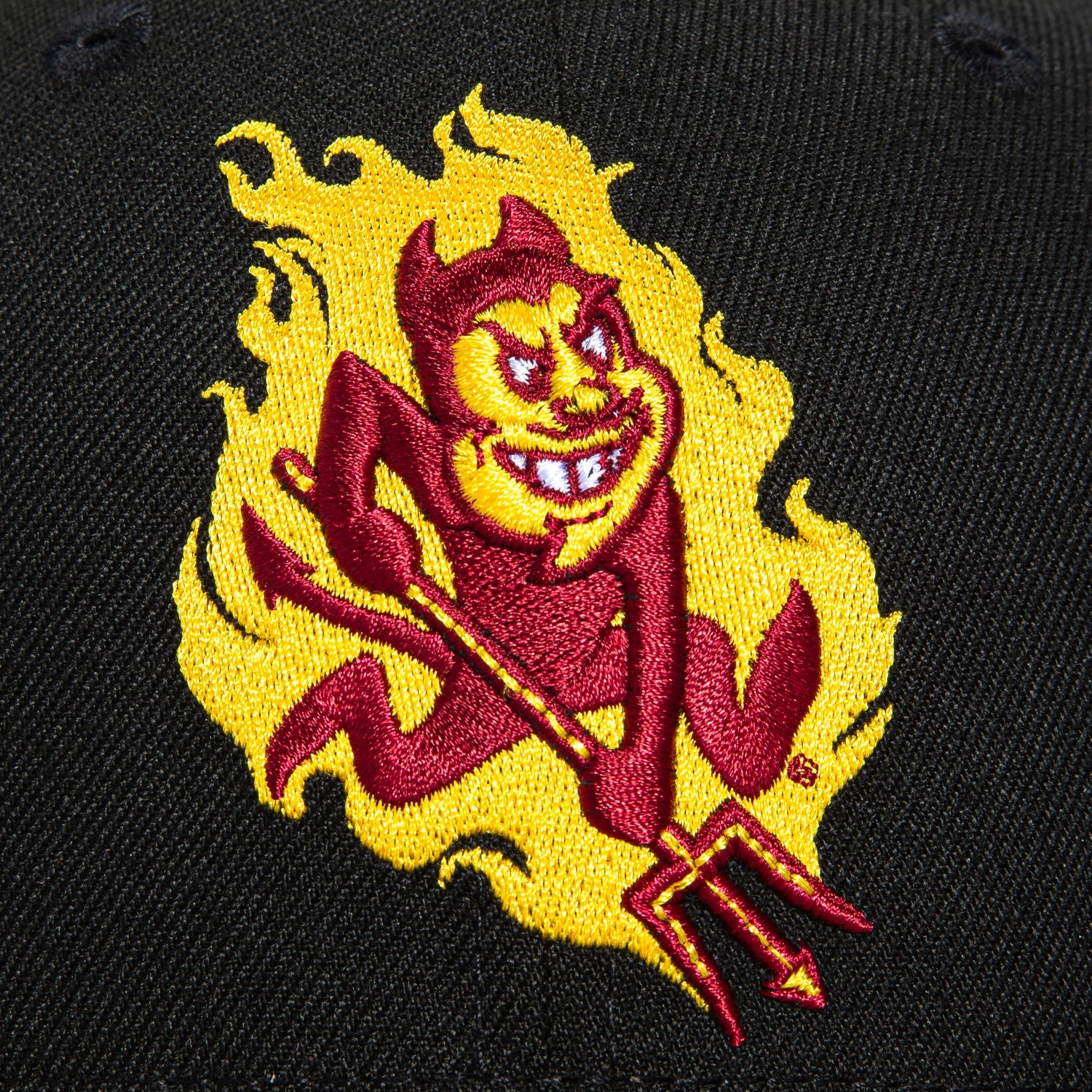 New Era 59Fifty Arizona State Sun Devils Sparky Flame Hat - Black, Realtree - Image 4