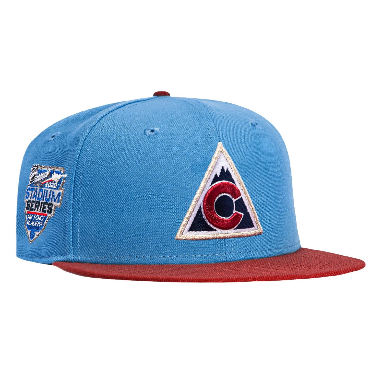 New Era 59Fifty Colorado Avalanche 2020 Stadium Series Patch Alternate Hat - Indigo, Cardinal