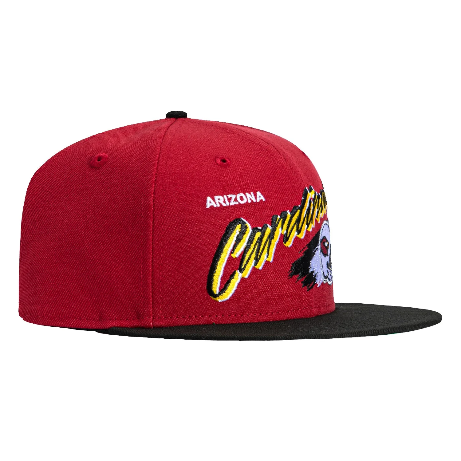 New Era 59Fifty Arizona Cardinals Vintage Brush Hat - Cardinal, Black