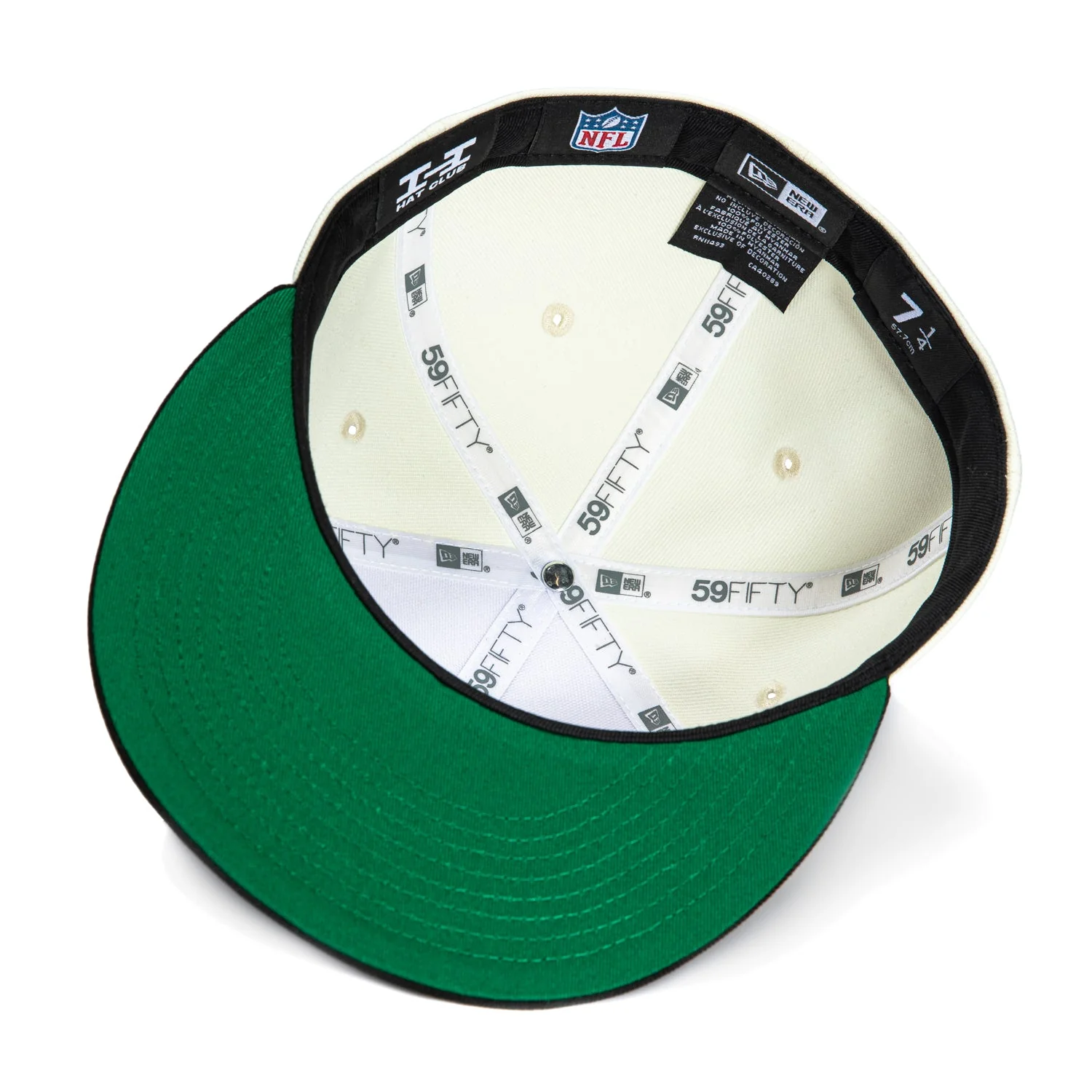 New Era 59Fifty Arizona Cardinals Vintage Brush Patch Hat - White, Black - Image 2