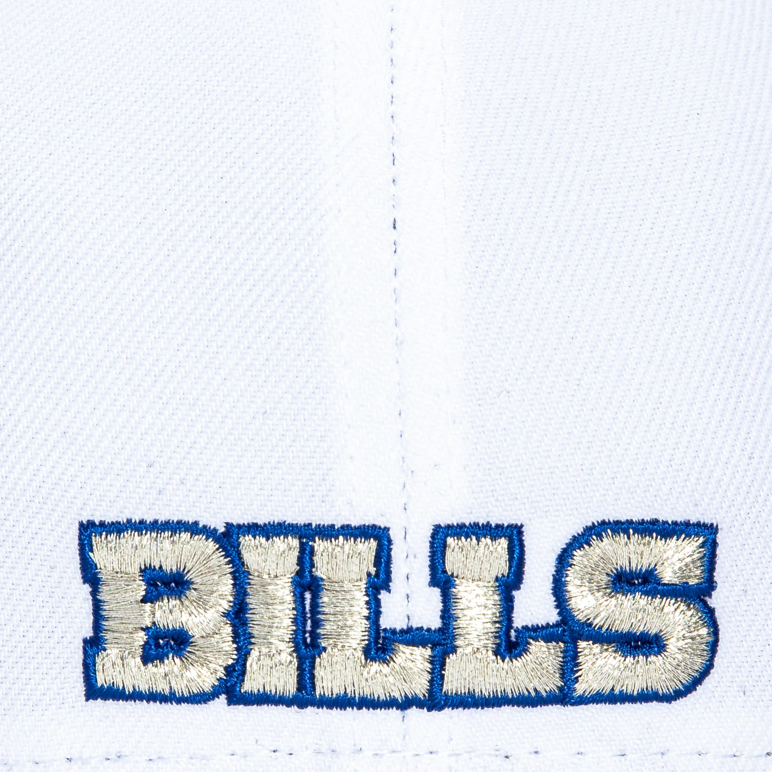 New Era 59Fifty Rivalry Buffalo Bills B-Lo Patch Hat - White, Royal, Metallic Silver - Image 6