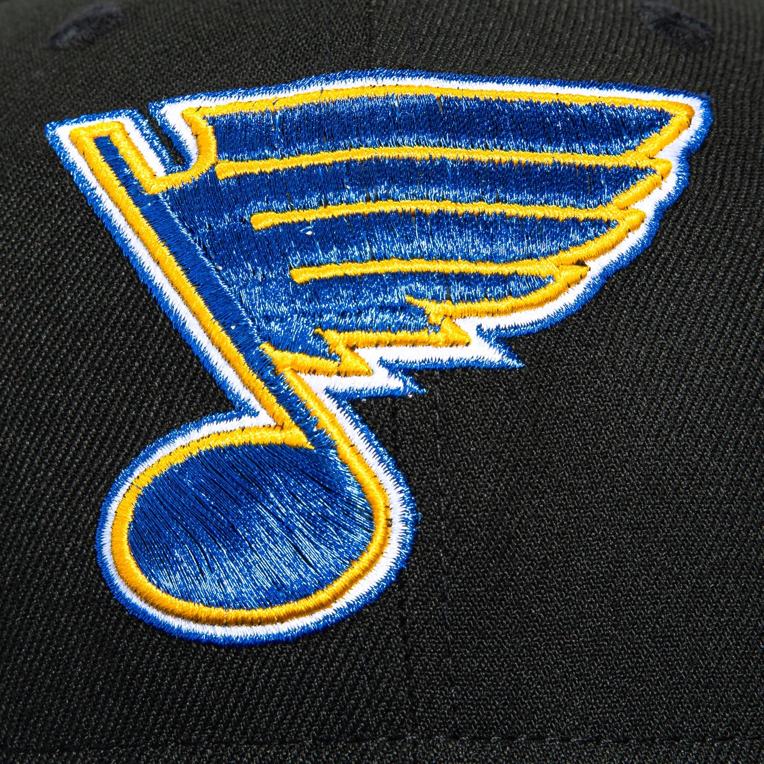 New Era 59Fifty St Louis Blues 35th Anniversary Patch Hat - Black, Royal - Image 4