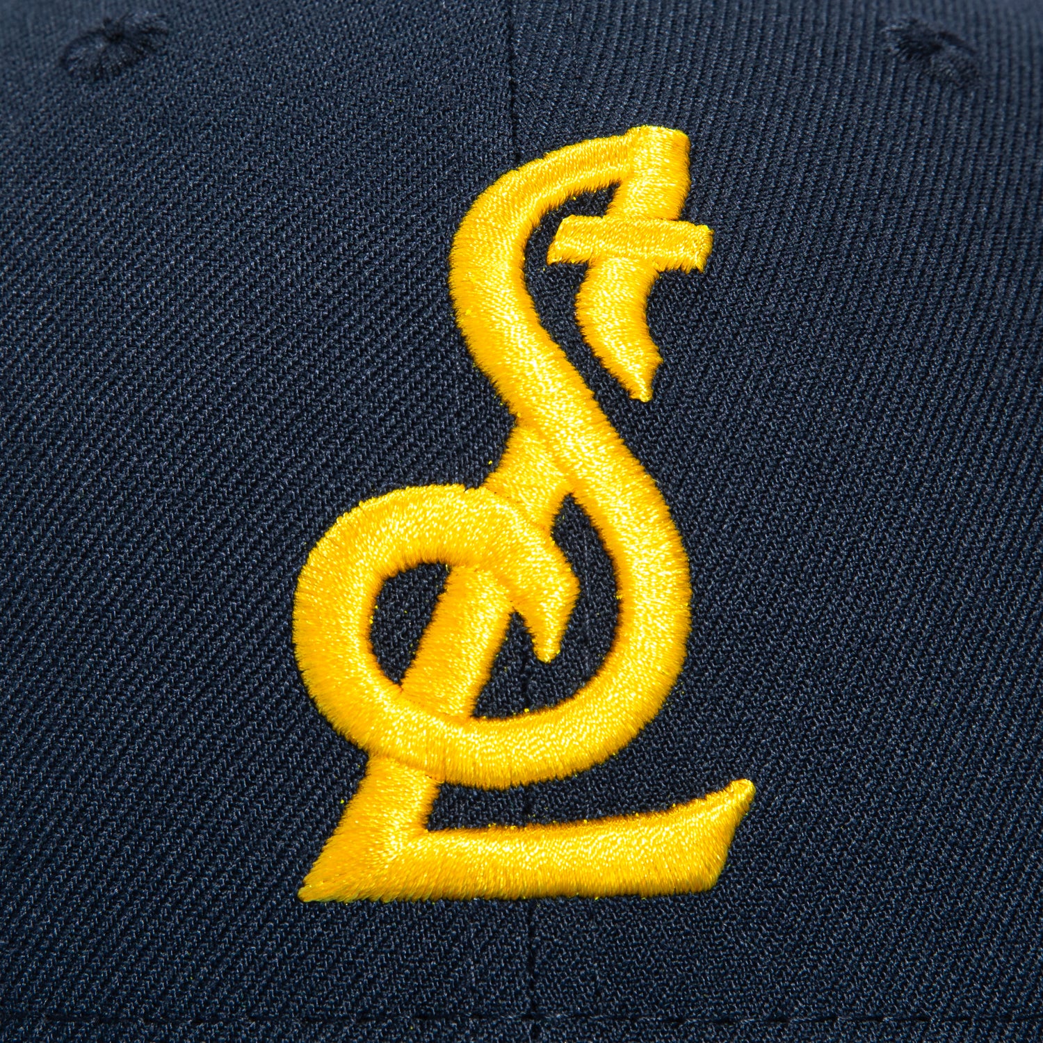 New Era 59Fifty St Louis Blues STL Alternate Hat - Navy, Light Blue, Gold - Image 4