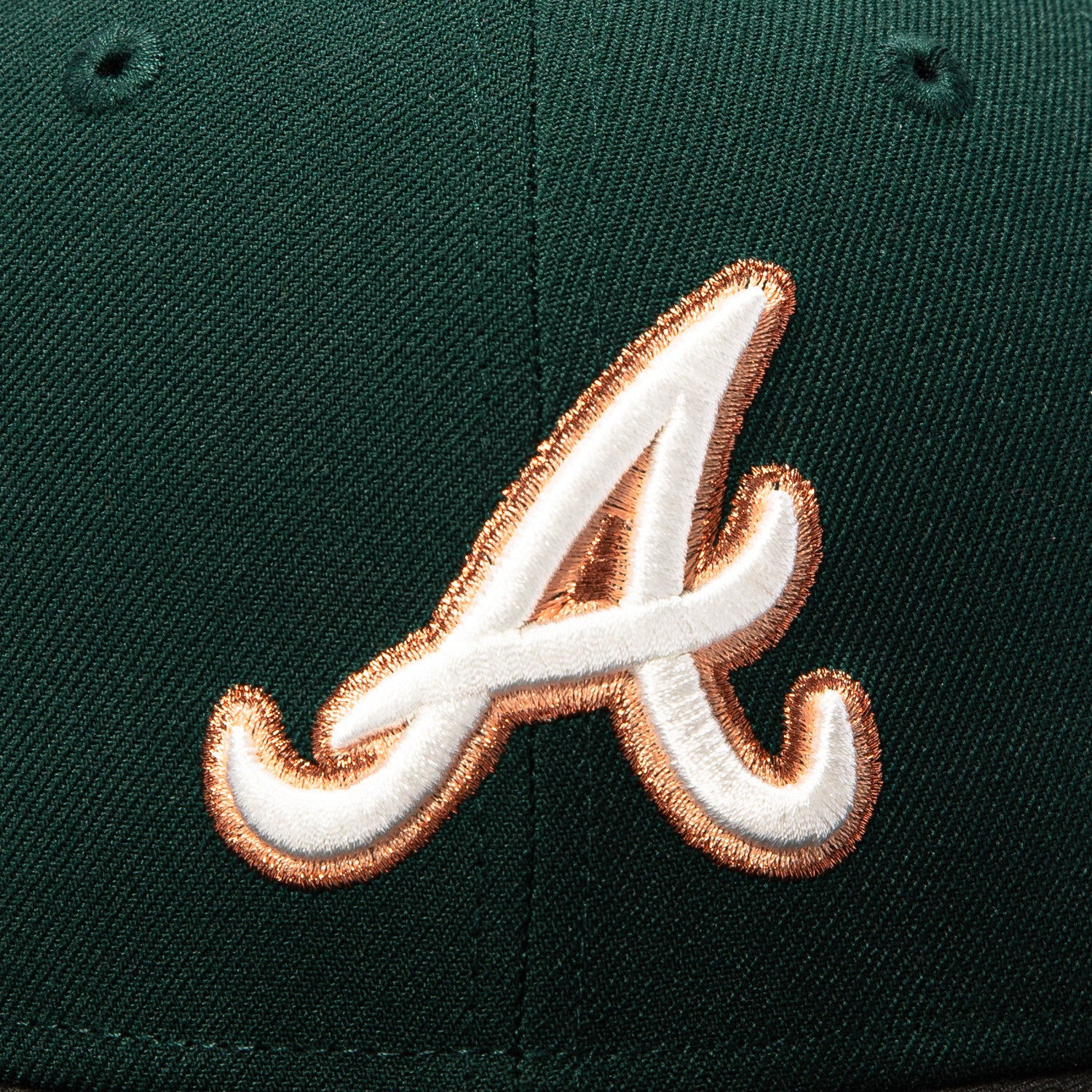New Era 59Fifty Atlanta Braves 2025 All Star Game Patch Hat - Green, Black, Peach - Image 4