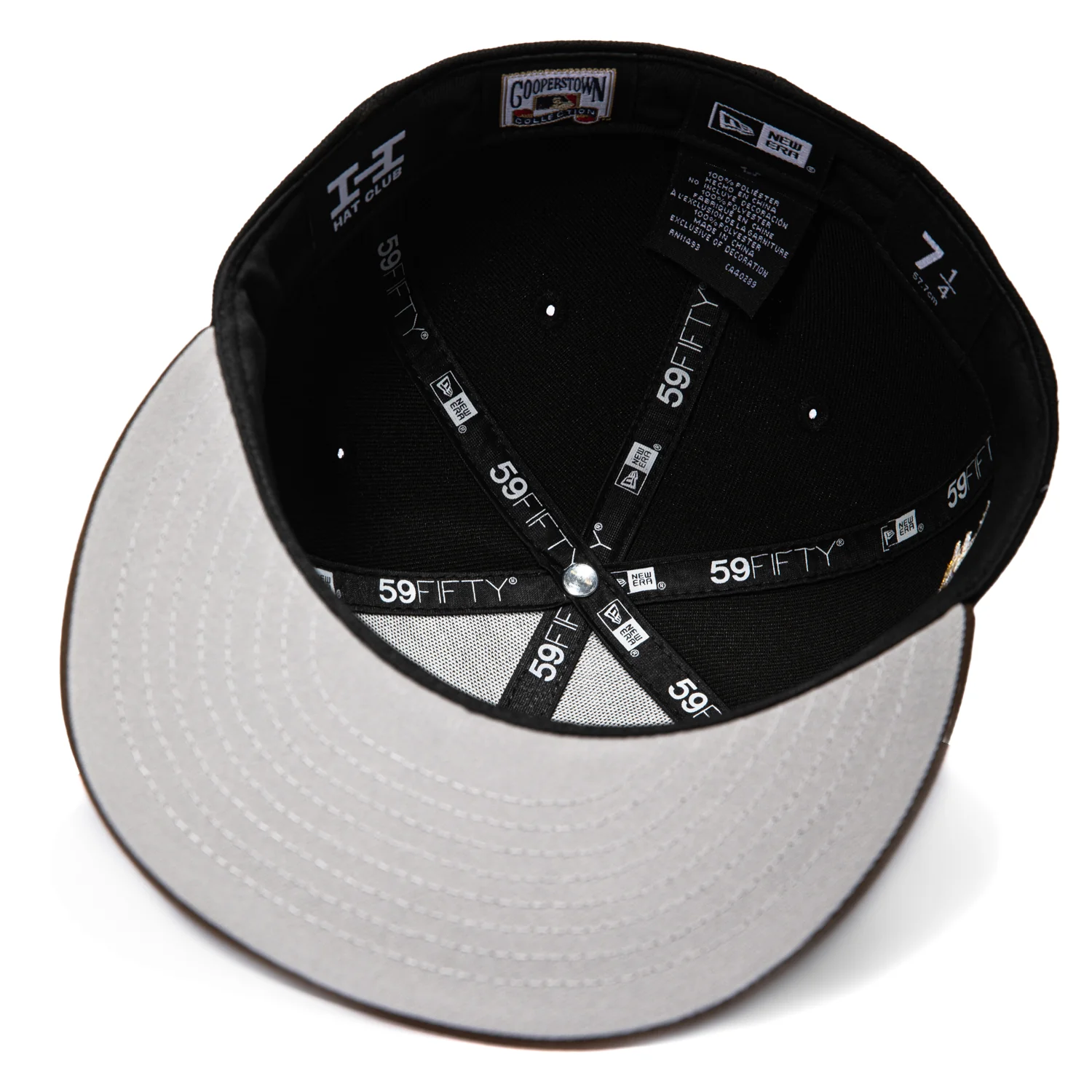 New Era 59Fifty Milwaukee Brewers 2002 All Star Game Patch Hat - Black, Brown - Image 2
