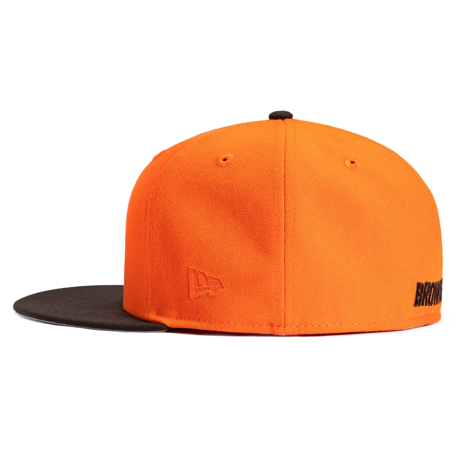 New Era 59Fifty Cleveland Browns Elf Hat - Orange, Brown - Image 3