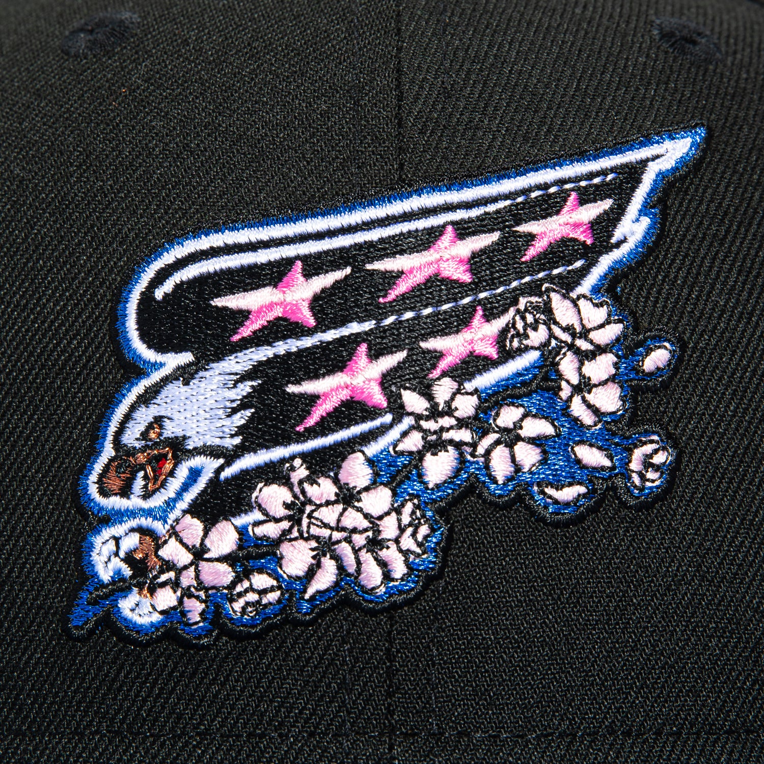 New Era 59Fifty Washington Capitals Blossom Hat - Black, Royal - Image 4