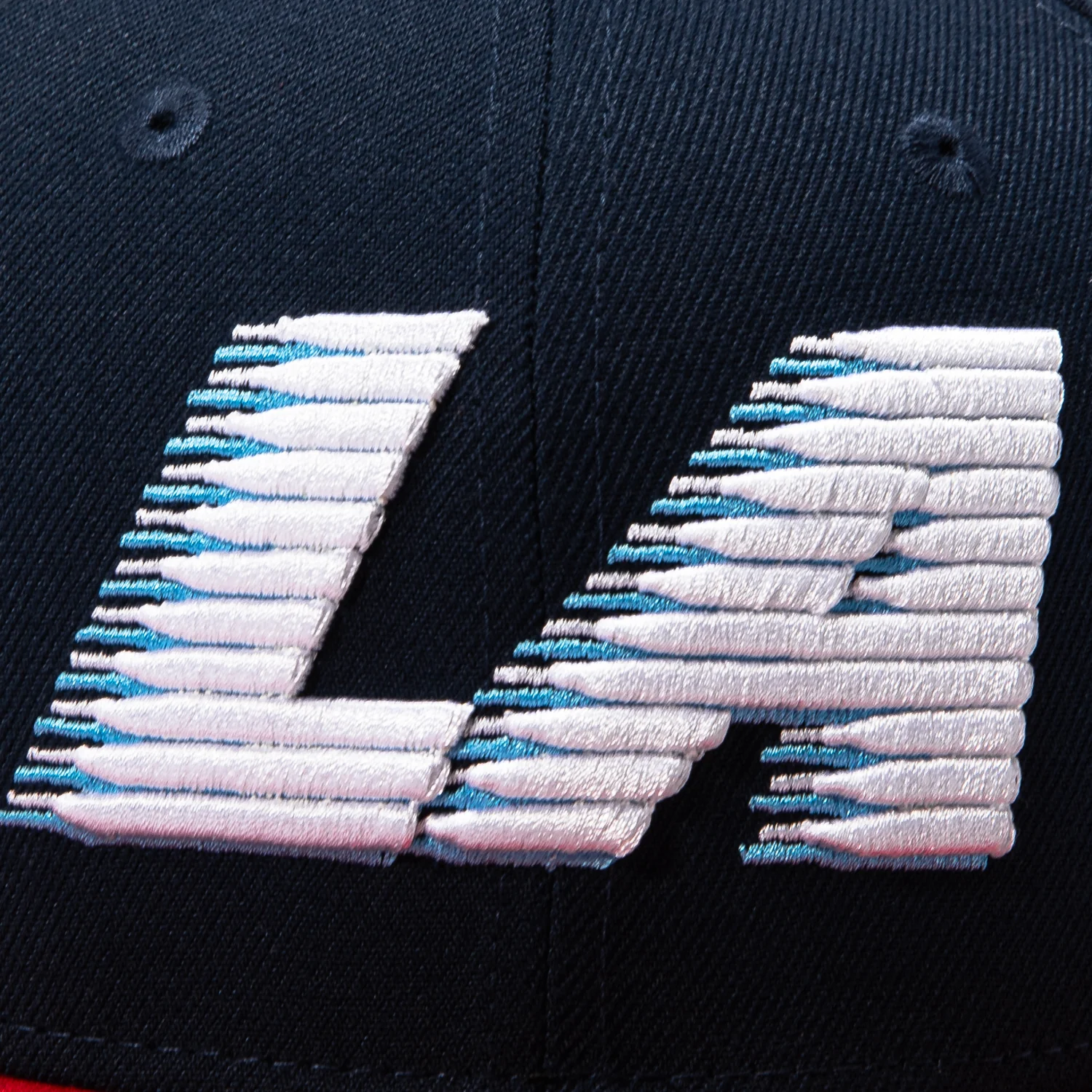 New Era 59Fifty Los Angeles Clippers 2026 All Star Game Patch LA City Hat - Navy, Red - Image 4