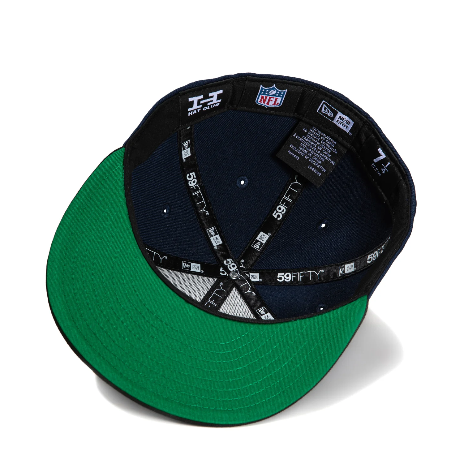 New Era 59Fifty Dallas Cowboys 1993 Super Bowl Patch Hat - Navy, Black - Image 2