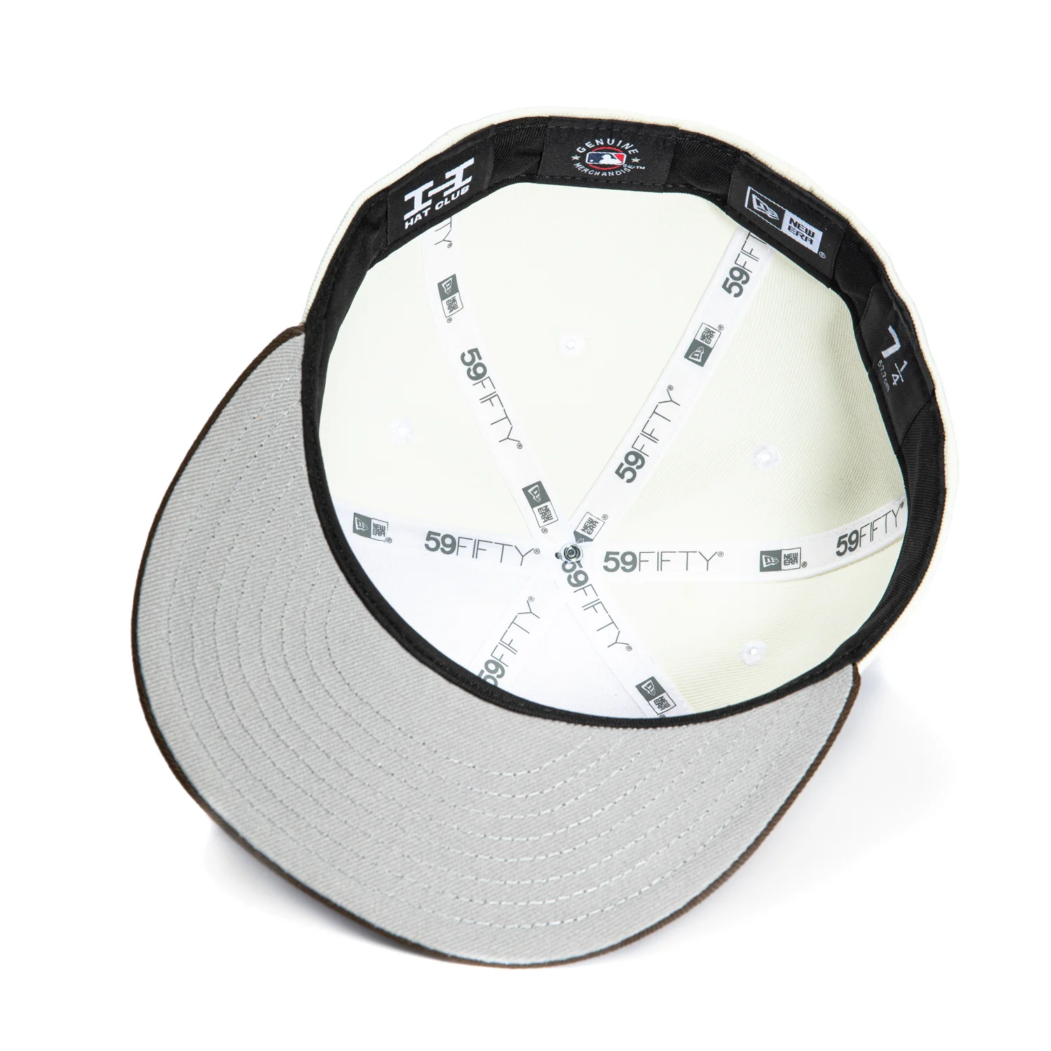 New Era 59Fifty Arizona Diamondbacks 2007 Word Hat - White, Brown, Metallic Copper - Image 2