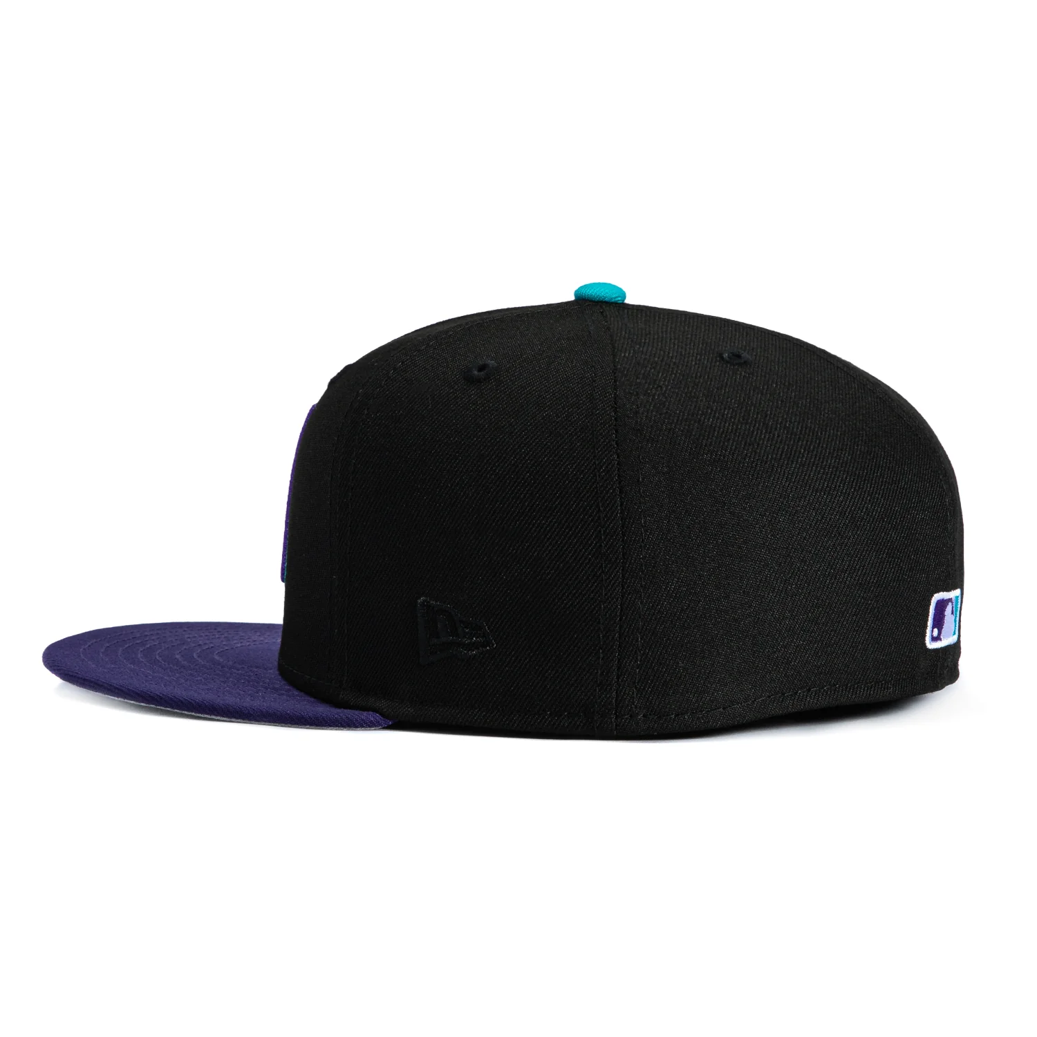 New Era 59Fifty Arizona Diamondbacks 2025 City Connect 1998 State 48 Patch A Hat - Black, Purple, Teal - Image 3