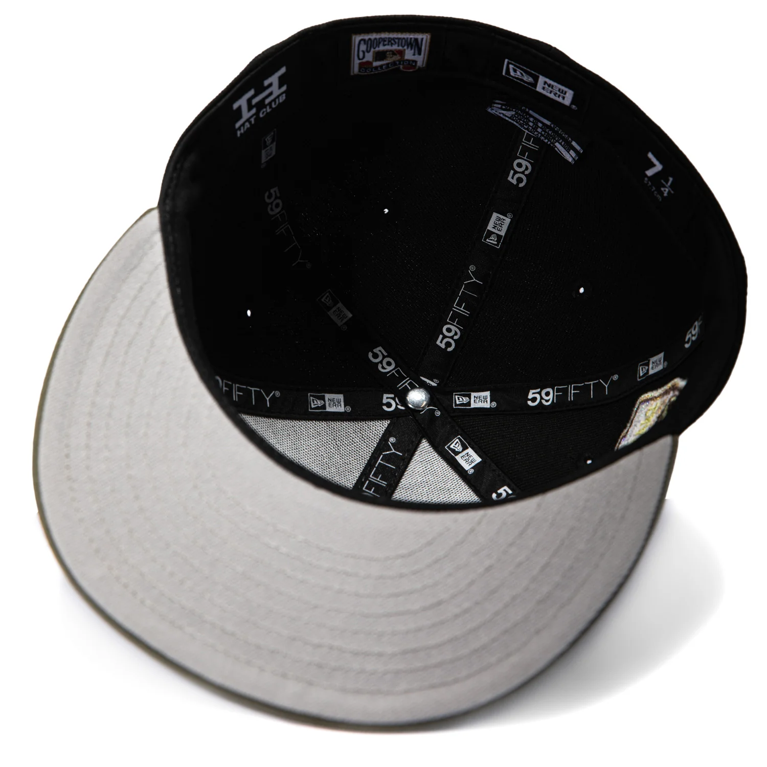 New Era 59Fifty Arizona Diamondbacks Inaugural Patch Script Hat - Black, Olive, Purple - Image 2