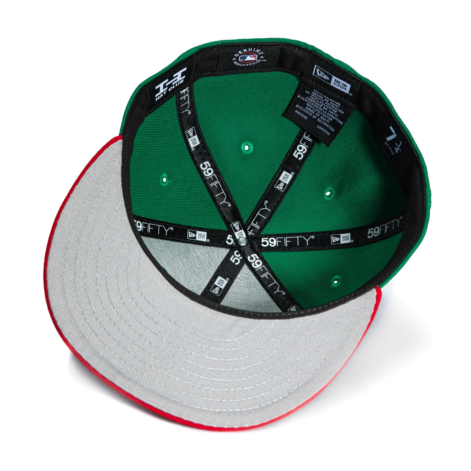 New Era 59Fifty Arizona Diamondbacks Los DBacks Hat - Kelly, Red - Image 2
