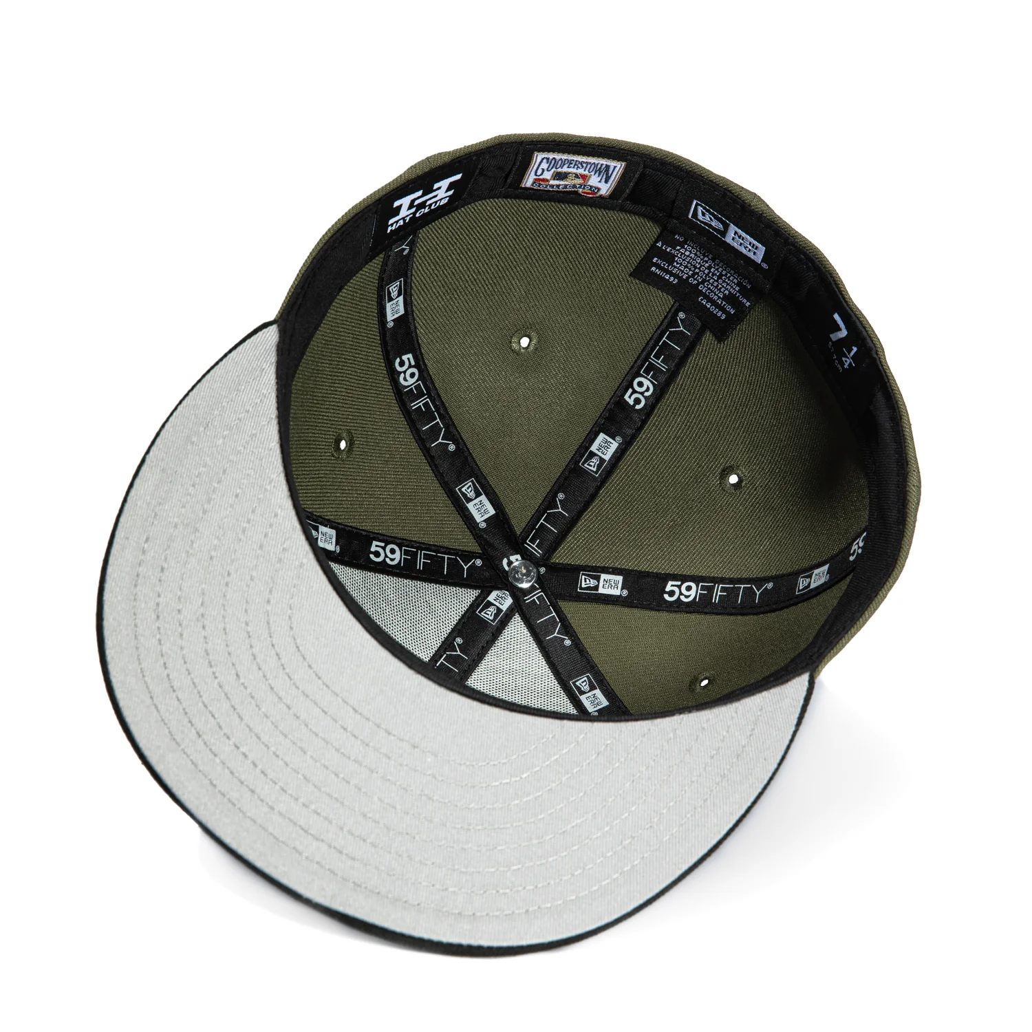 New Era 59Fifty Arizona Diamondbacks Gradient Script Hat - Olive, Black - Image 2