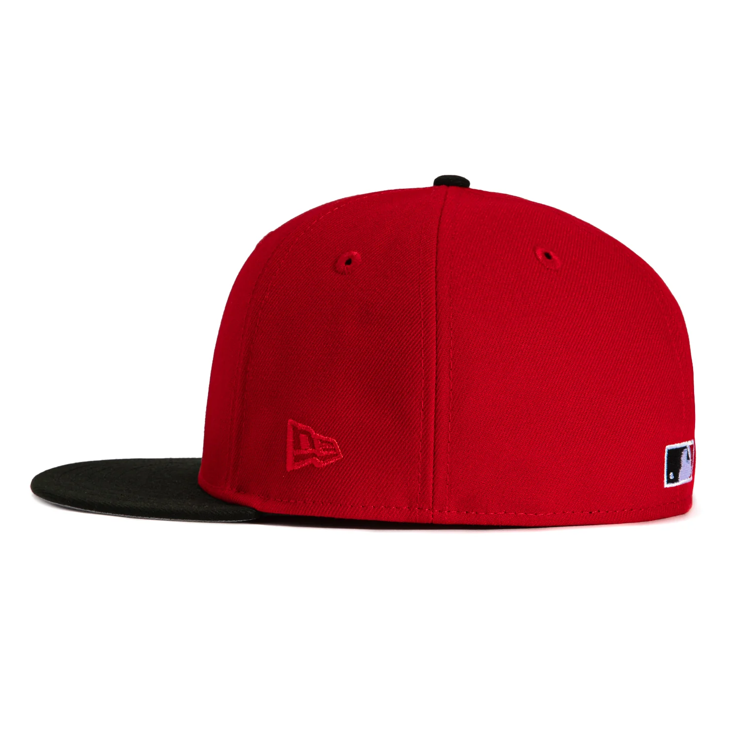 New Era 59Fifty Los Angeles Dodgers 40th Anniversary Patch Hat - Red, Black - Image 3