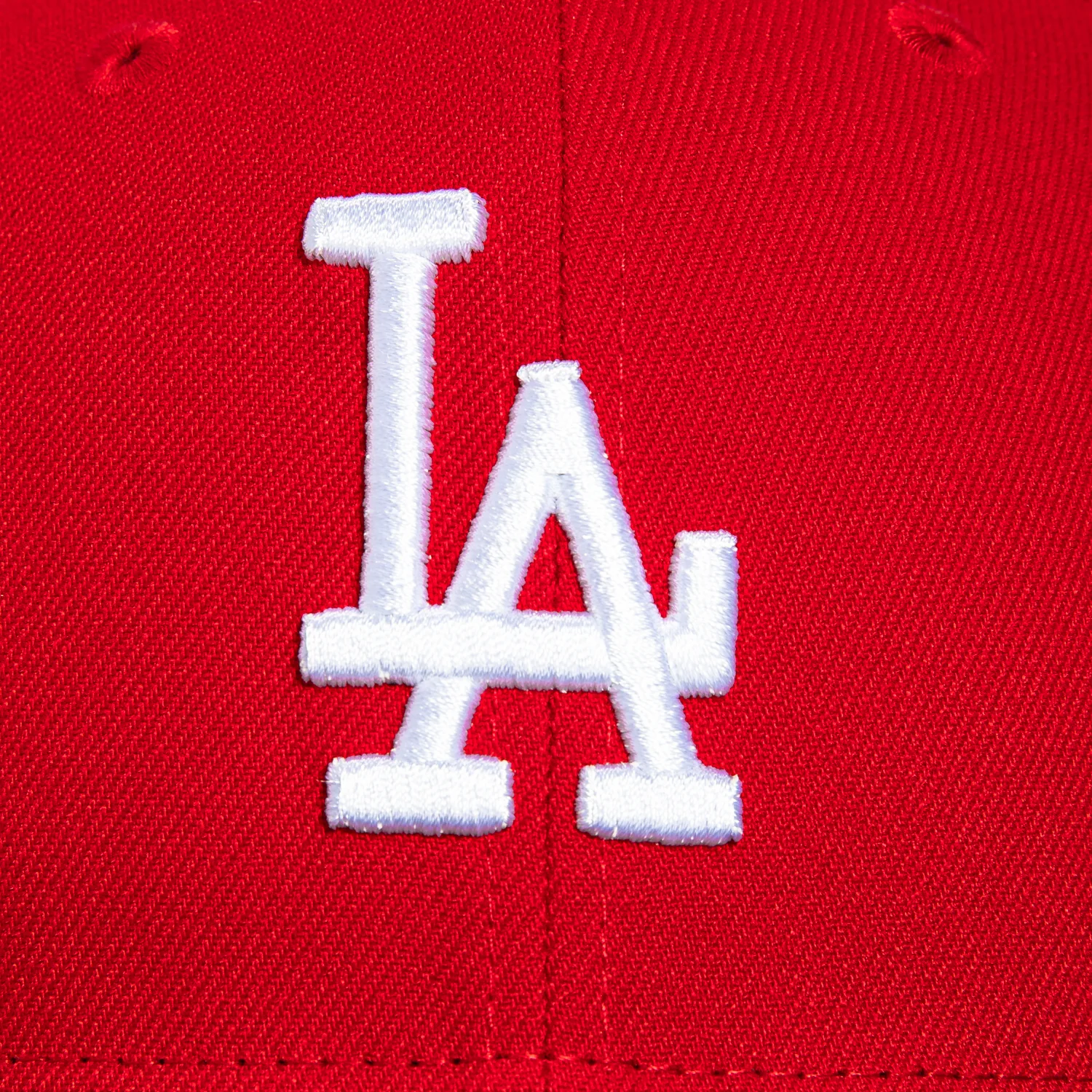 New Era 59Fifty Los Angeles Dodgers 40th Anniversary Patch Hat - Red, Black - Image 4
