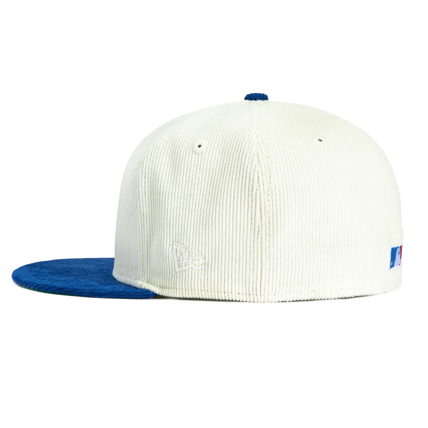 New Era 59Fifty Los Angeles Dodgers 40th Anniversary Patch Upside Down Hat - White, Royal - Image 3