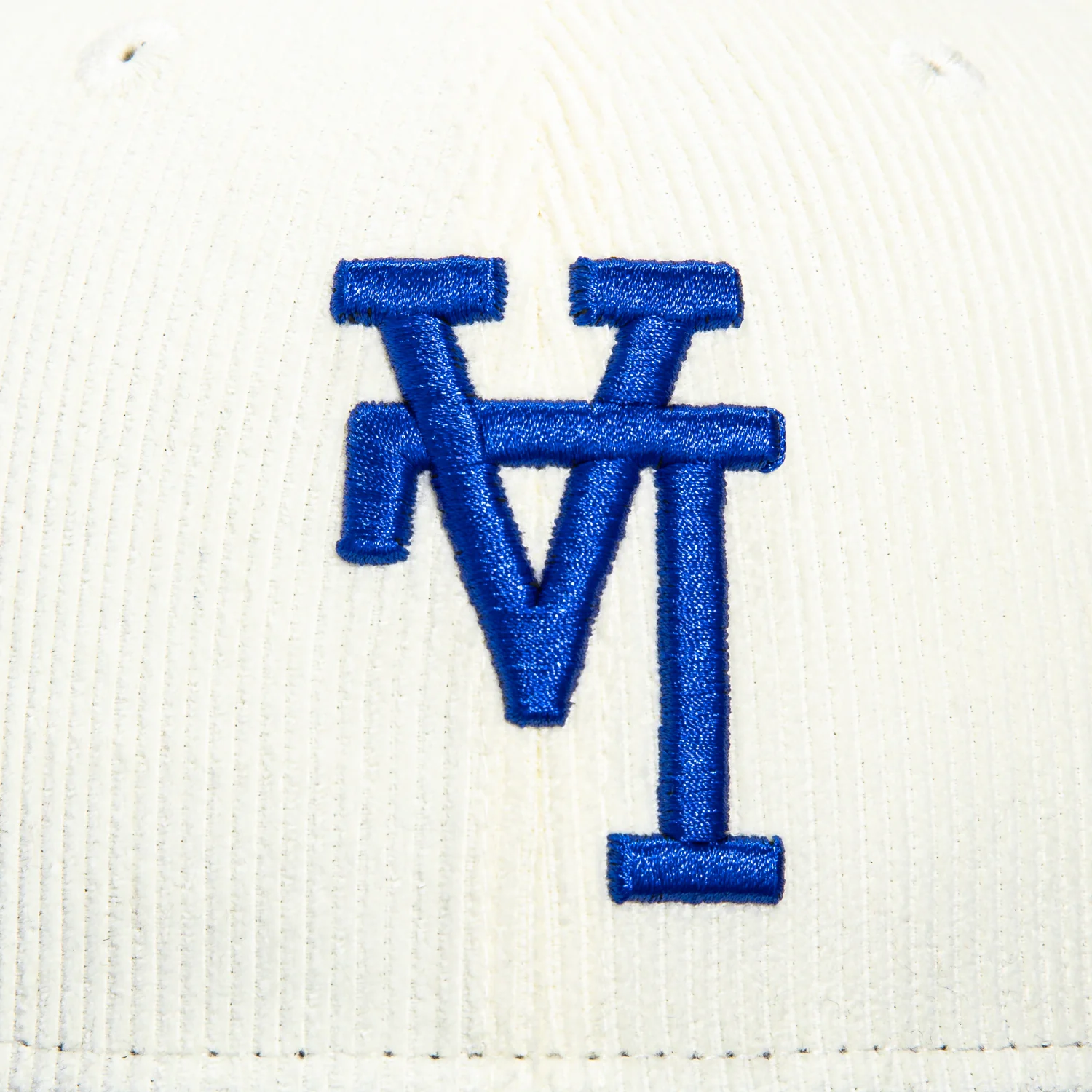 New Era 59Fifty Los Angeles Dodgers 40th Anniversary Patch Upside Down Hat - White, Royal - Image 4