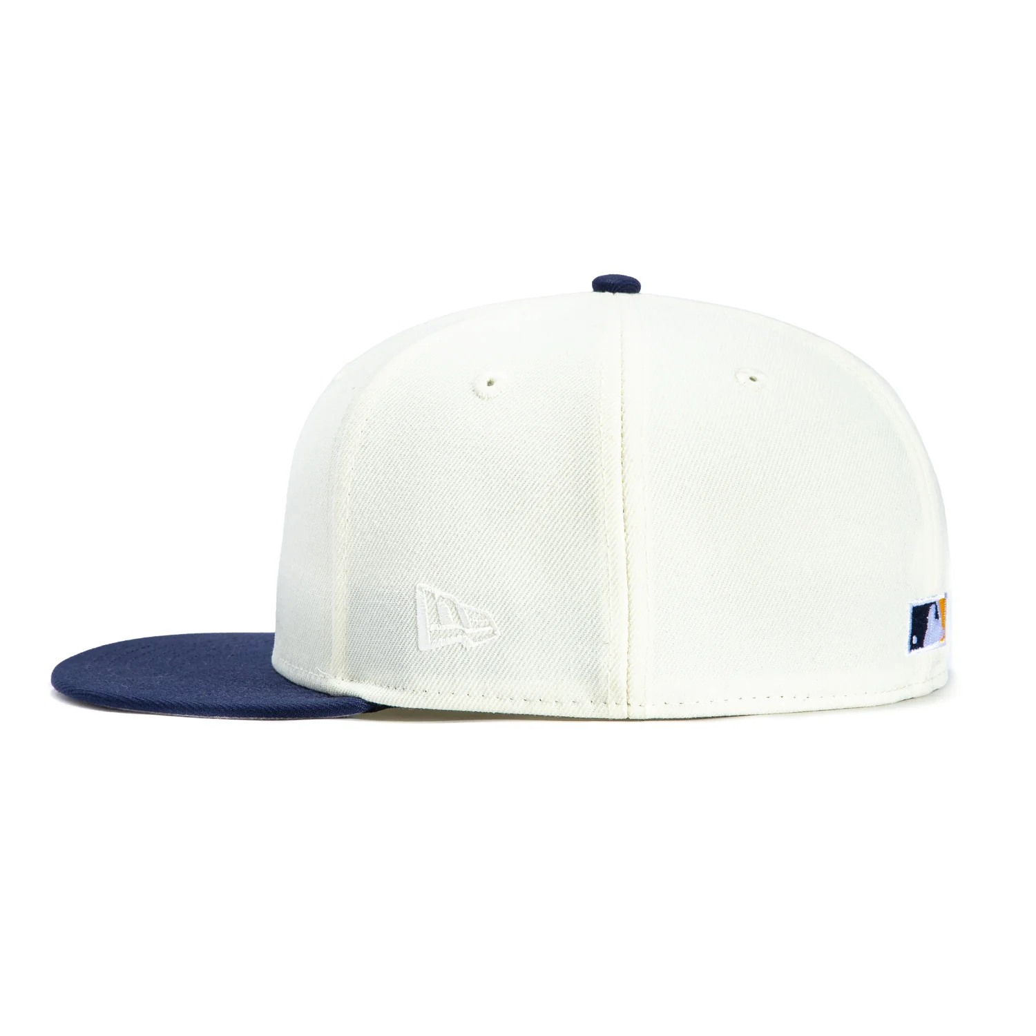 New Era 59Fifty Los Angeles Dodgers 50th Anniversary Stadium Patch Hat - White, Royal, Gold - Image 3