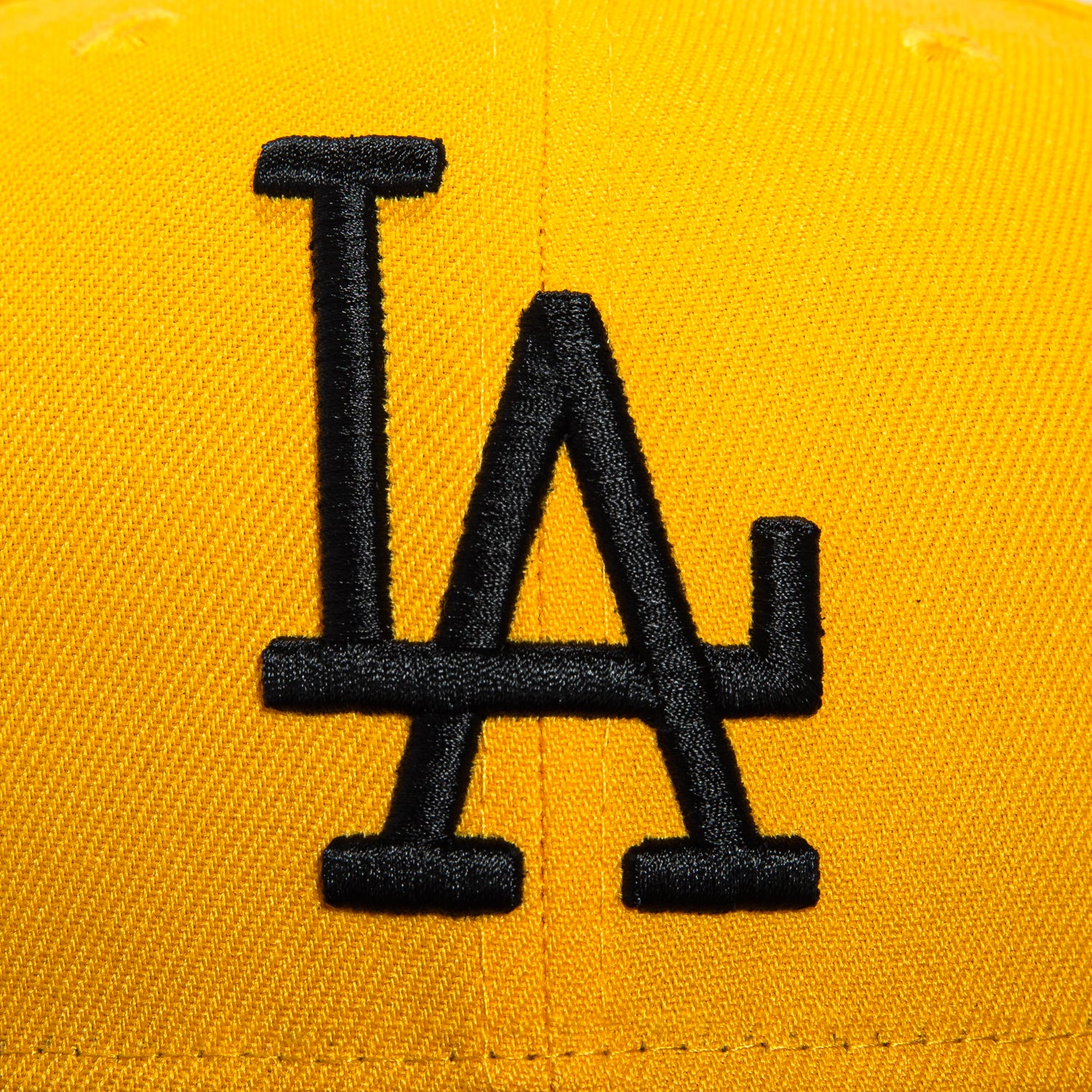 New Era 59Fifty Los Angeles Dodgers 1959 All Star Game Patch Hat - Gold, Black - Image 4