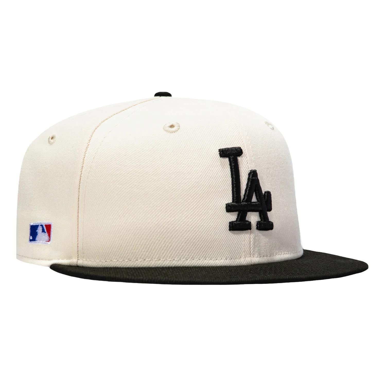 New Era 59Fifty Los Angeles Dodgers Batterman Patch Hat - White, Black