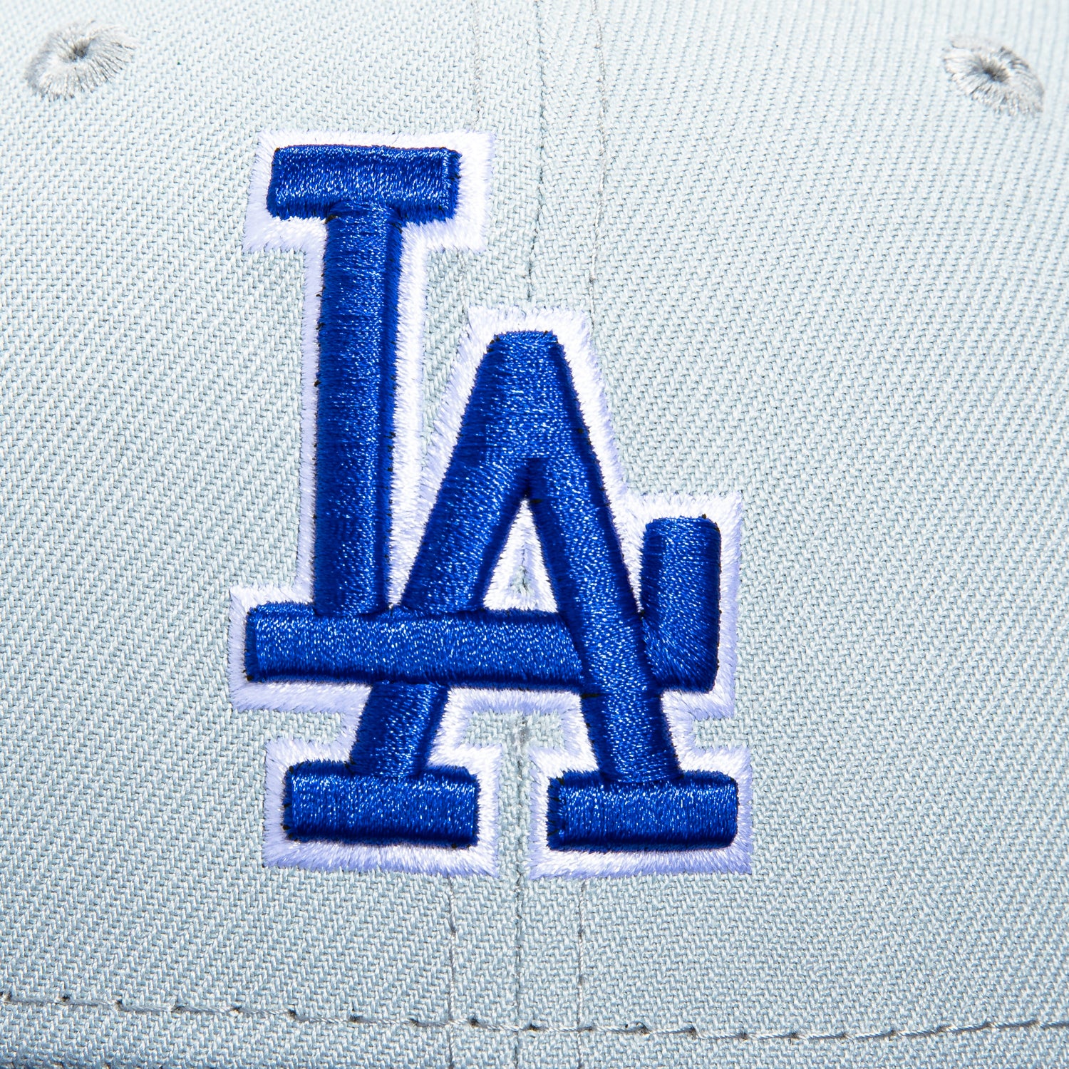 New Era 59Fifty Los Angeles Dodgers Hat - Grey, Royal - Image 4