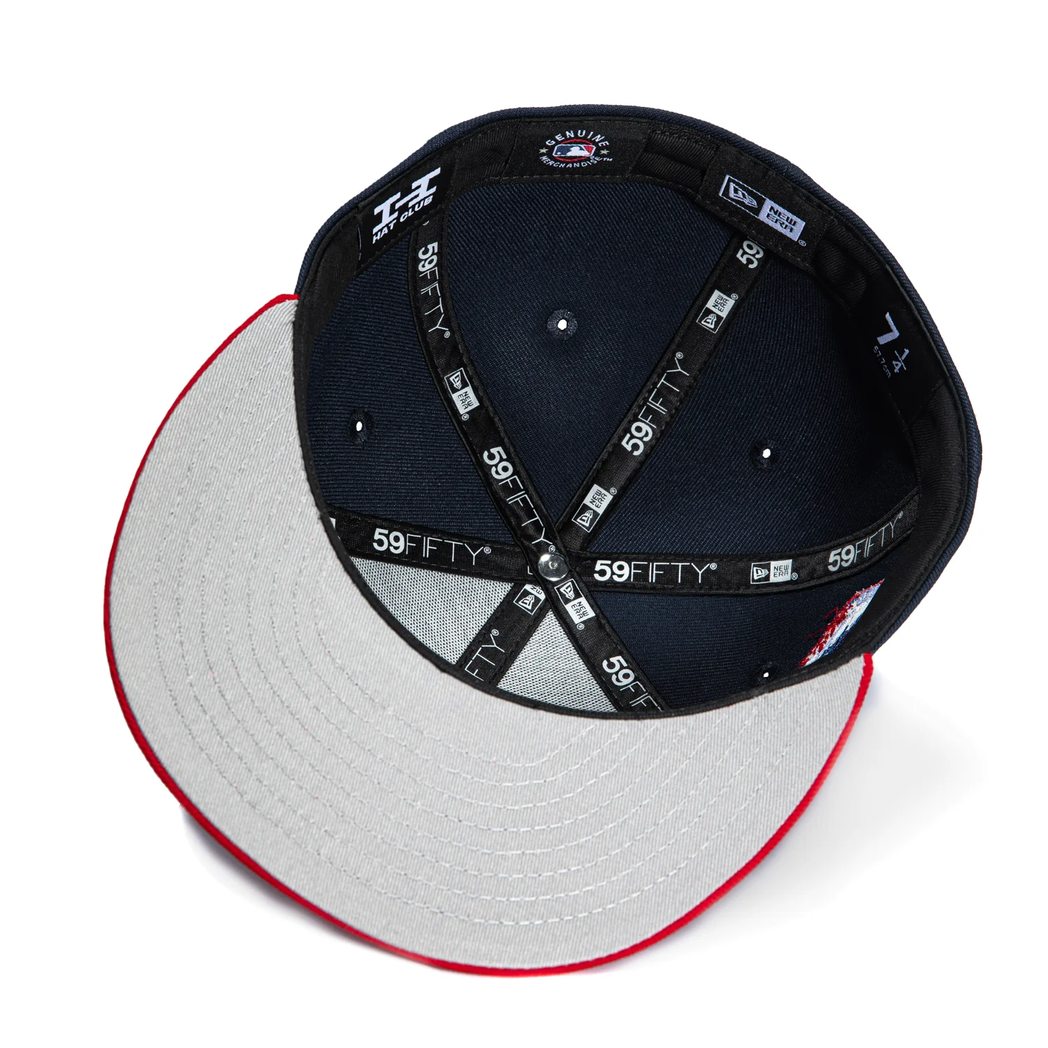 New Era 59Fifty Los Angeles Dodgers 1984 Olympic stadium Patch Hat - Navy, Red, Metallic Gold, Metallic Silver, Metallic Copper - Image 2