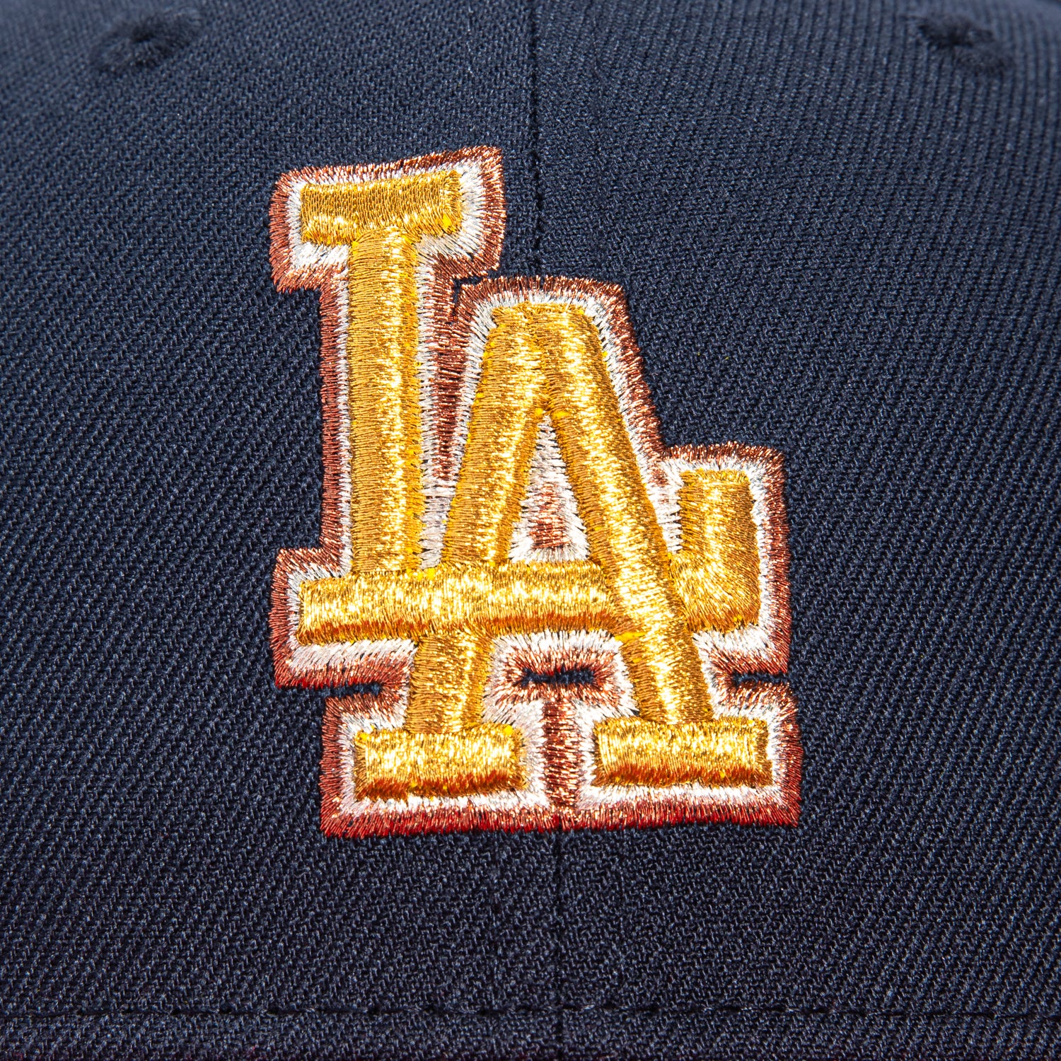 New Era 59Fifty Los Angeles Dodgers 1984 Olympic stadium Patch Hat - Navy, Red, Metallic Gold, Metallic Silver, Metallic Copper - Image 4