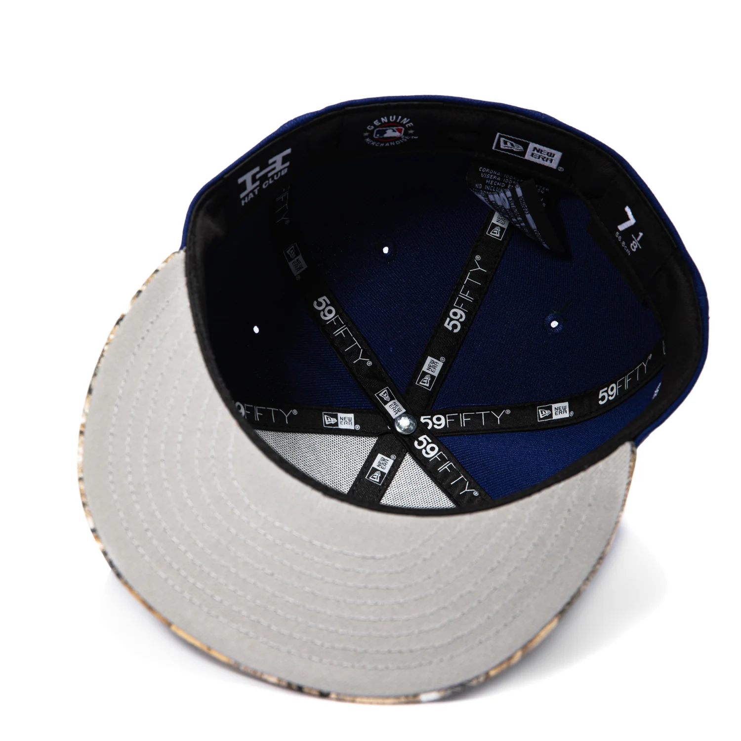 New Era 59Fifty Los Angeles Dodgers 2025 World Series Champions Patch Hat - Royal, Realtree - Image 2