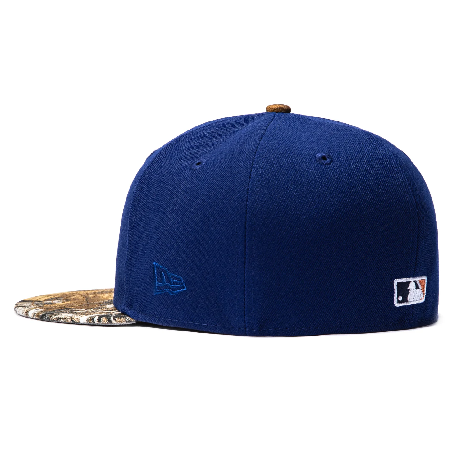 New Era 59Fifty Los Angeles Dodgers 2025 World Series Champions Patch Hat - Royal, Realtree - Image 3