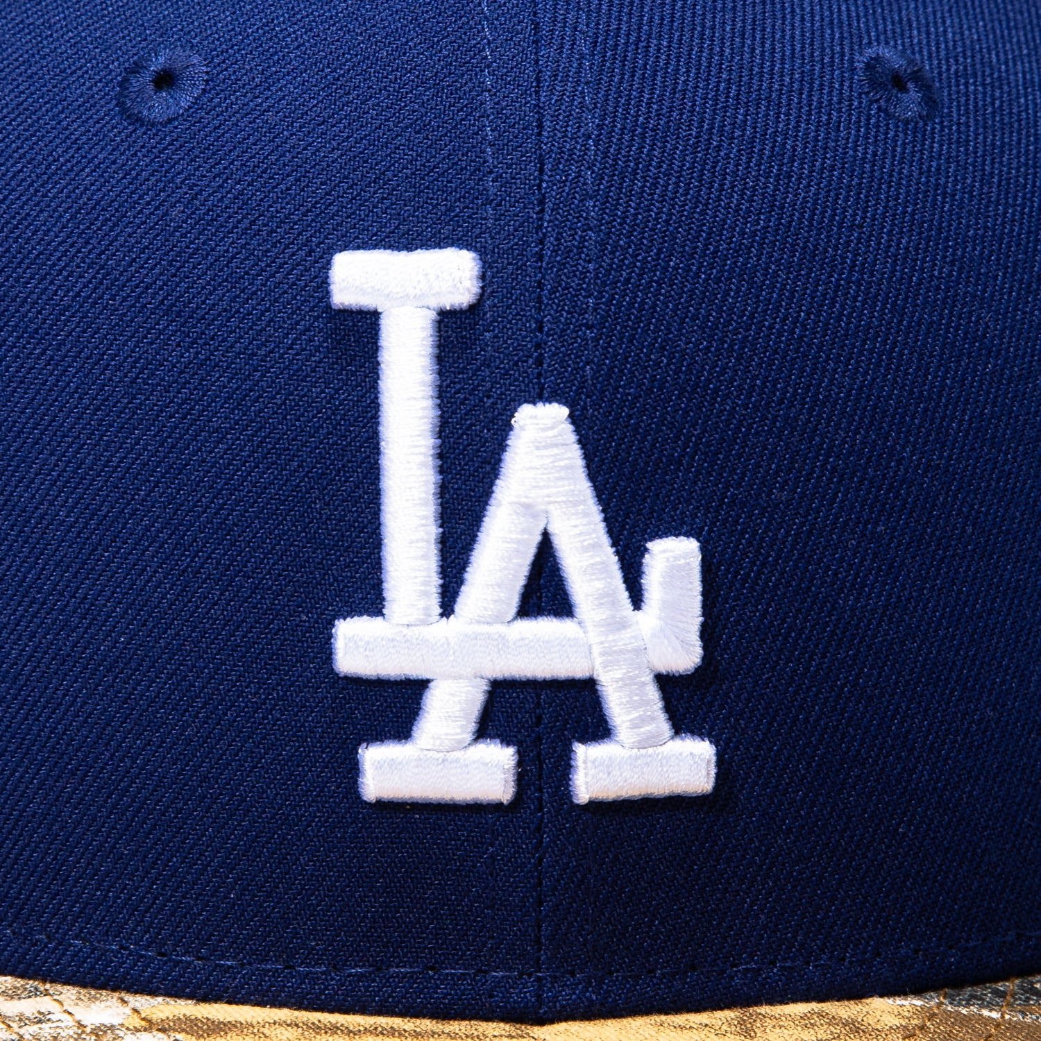 New Era 59Fifty Los Angeles Dodgers 2025 World Series Champions Patch Hat - Royal, Realtree - Image 4