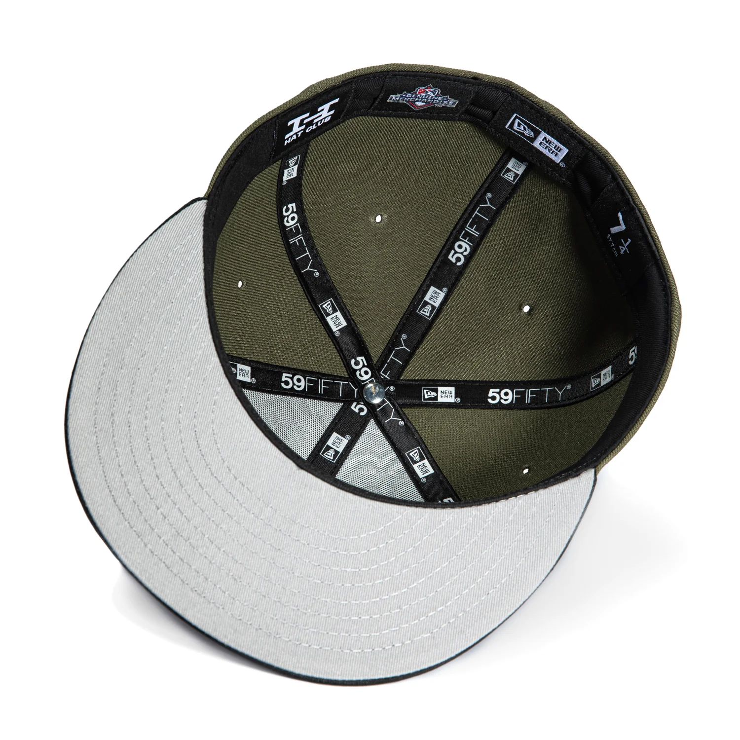 New Era 59Fifty Fayetteville Woodpeckers Deuces Hat - Olive, Black - Image 2