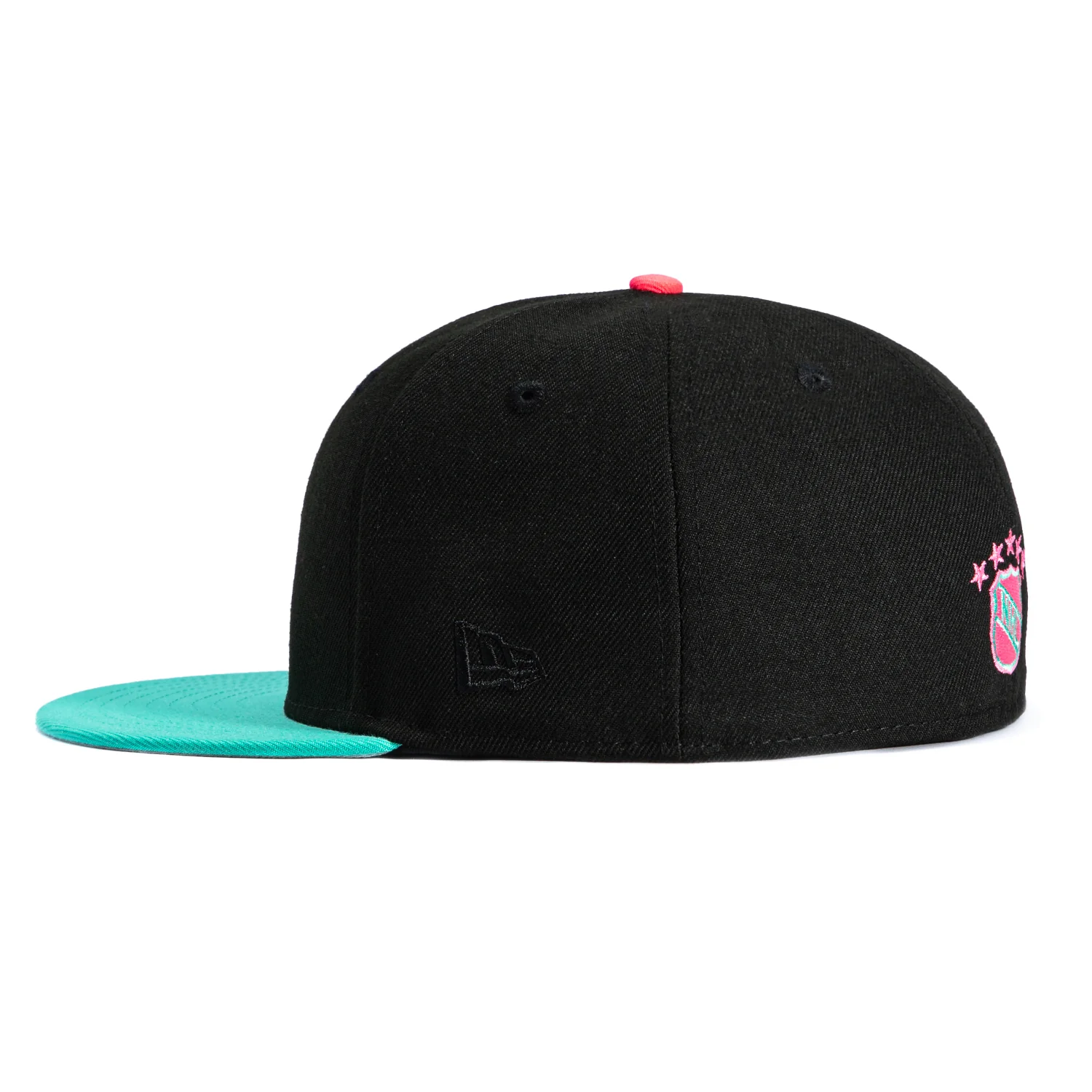 New Era 59Fifty Florida Panthers 2023 All Star Game Patch Alternate Hat - Black, Mint - Image 3