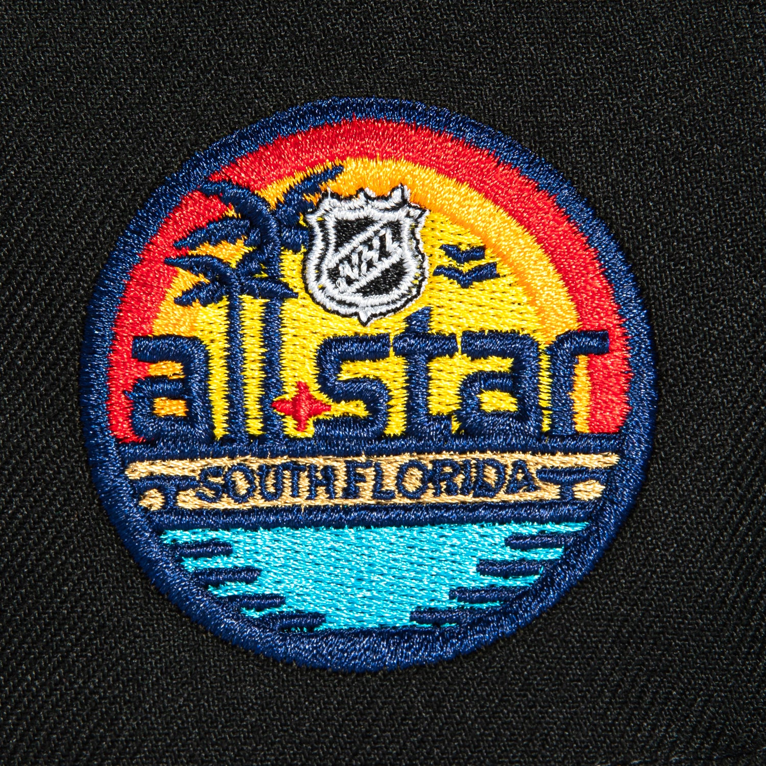 New Era 59Fifty Florida Panthers 2023 All Star Game Patch Alternate Hat - Black, Mint - Image 5