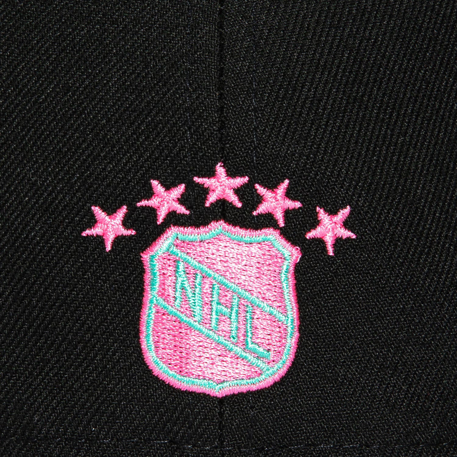 New Era 59Fifty Florida Panthers 2023 All Star Game Patch Alternate Hat - Black, Mint - Image 6