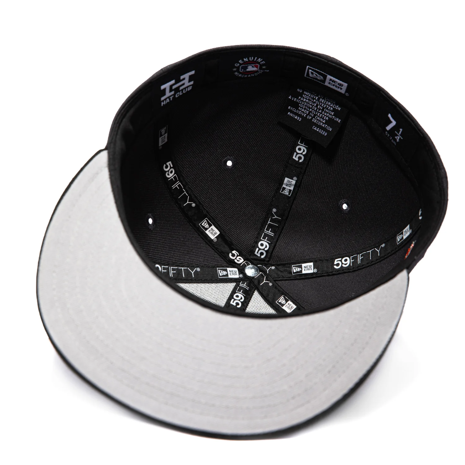 New Era 59Fifty San Francisco Giants Logo Patch Alternate Hat - Graphite, Black - Image 2
