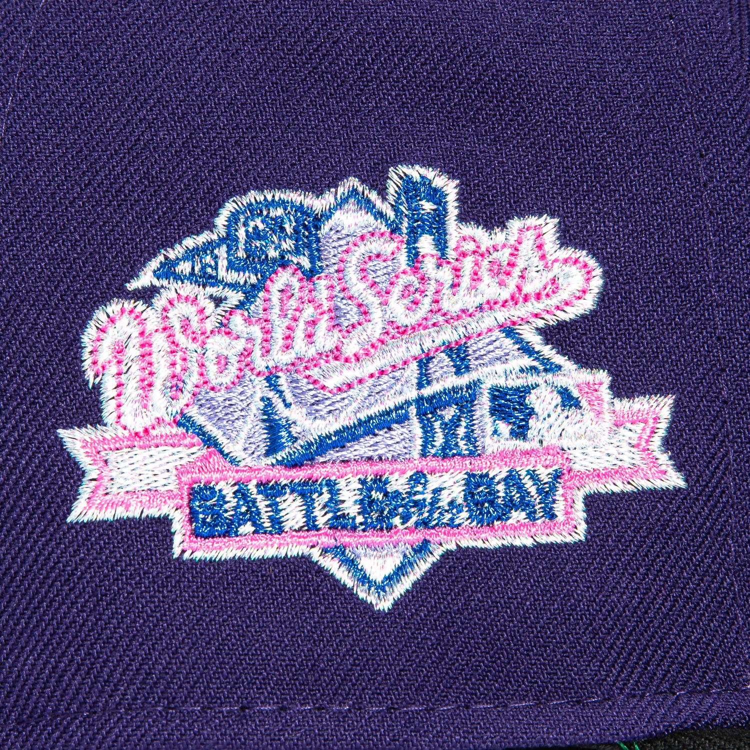 New Era 59Fifty San Francisco Giants Battle of the Bay Patch Orange Hat - Purple, Black - Image 5