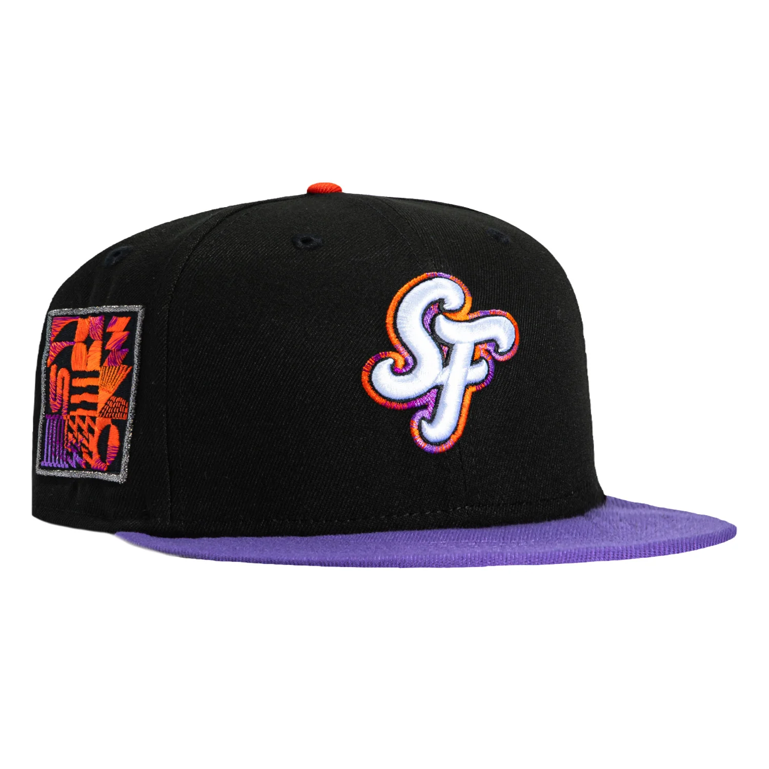 New Era 59Fifty San Francisco Giants 2025 City Connect Patch Hat - Black, Purple