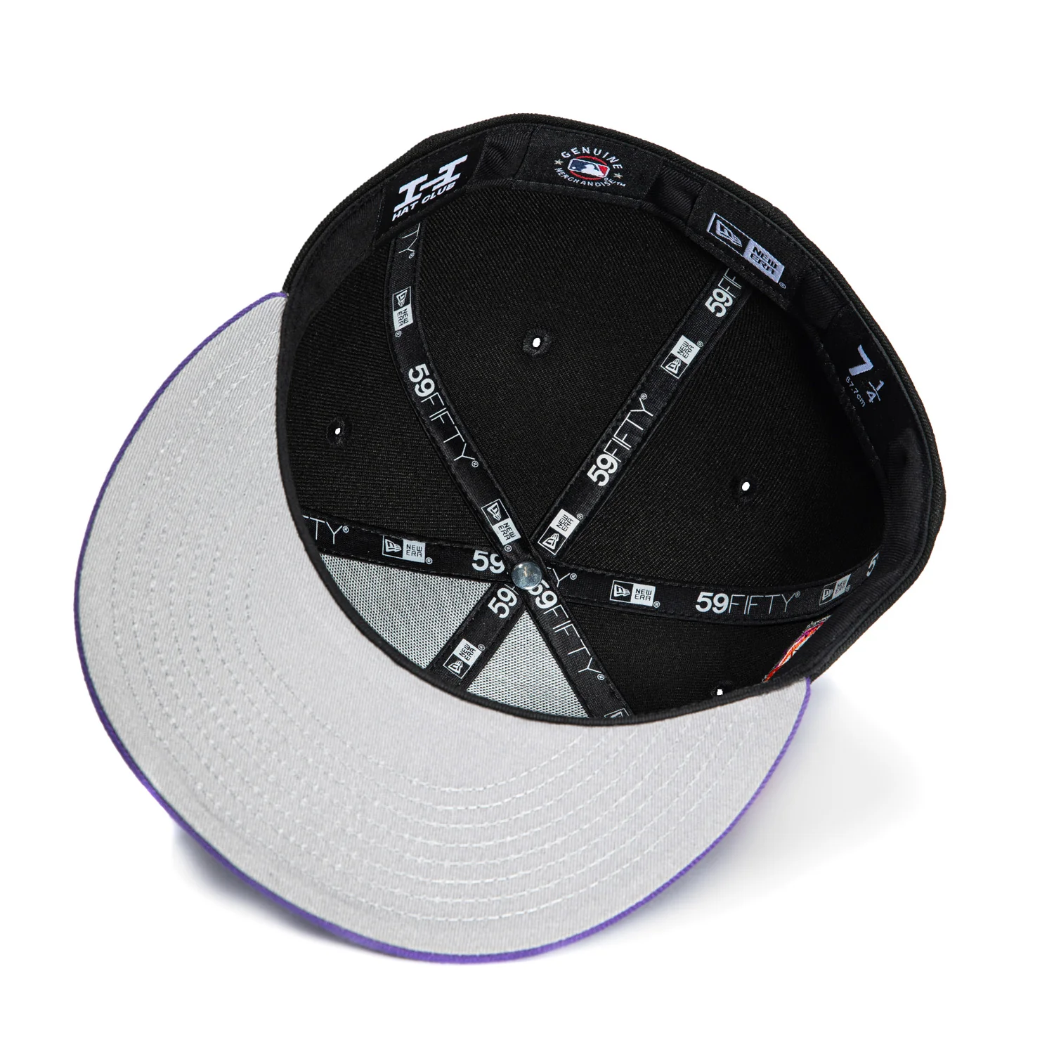 New Era 59Fifty San Francisco Giants 2025 City Connect Patch Hat - Black, Purple - Image 2