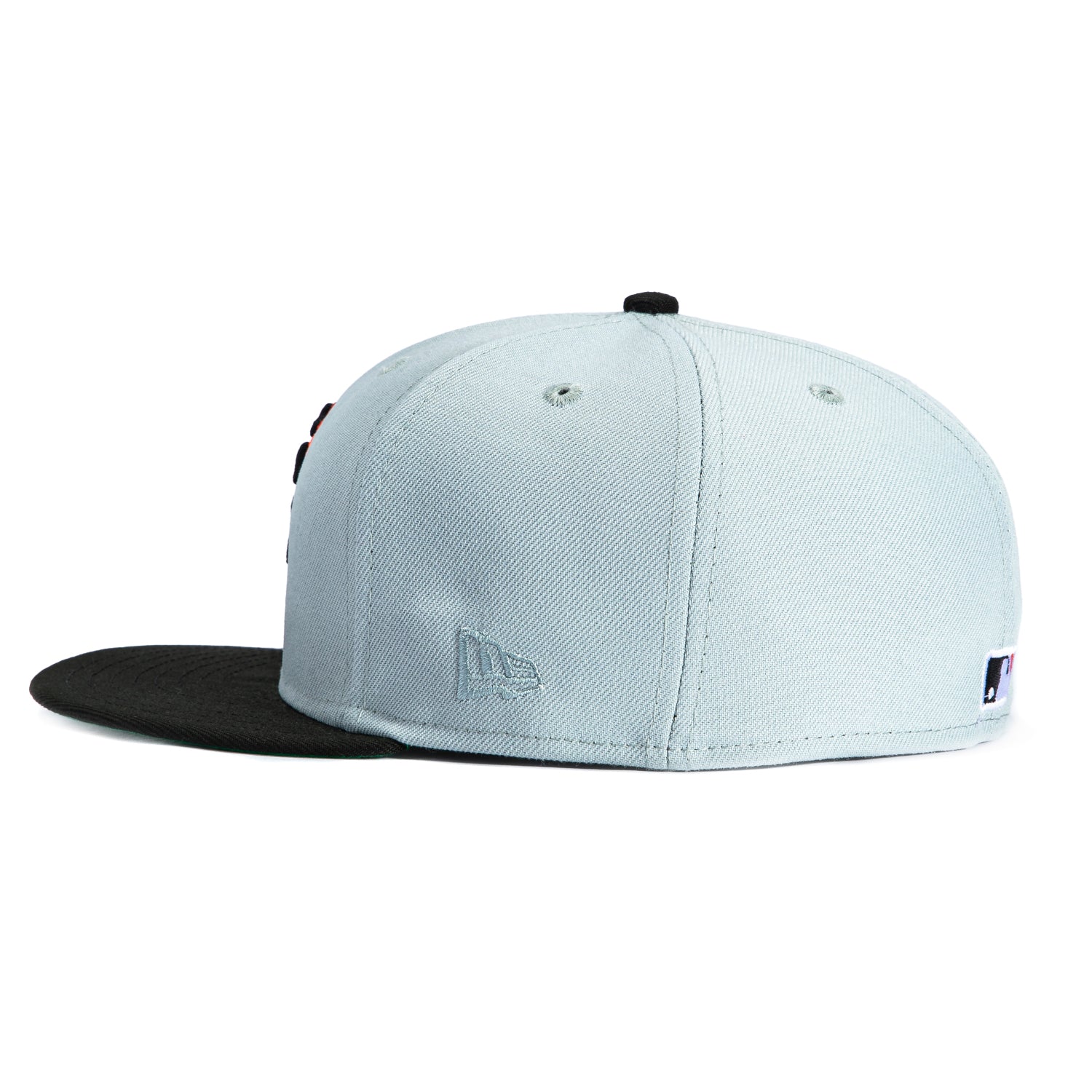 New Era 59Fifty San Francisco Giants Hat - Grey, Black, Orange - Image 3