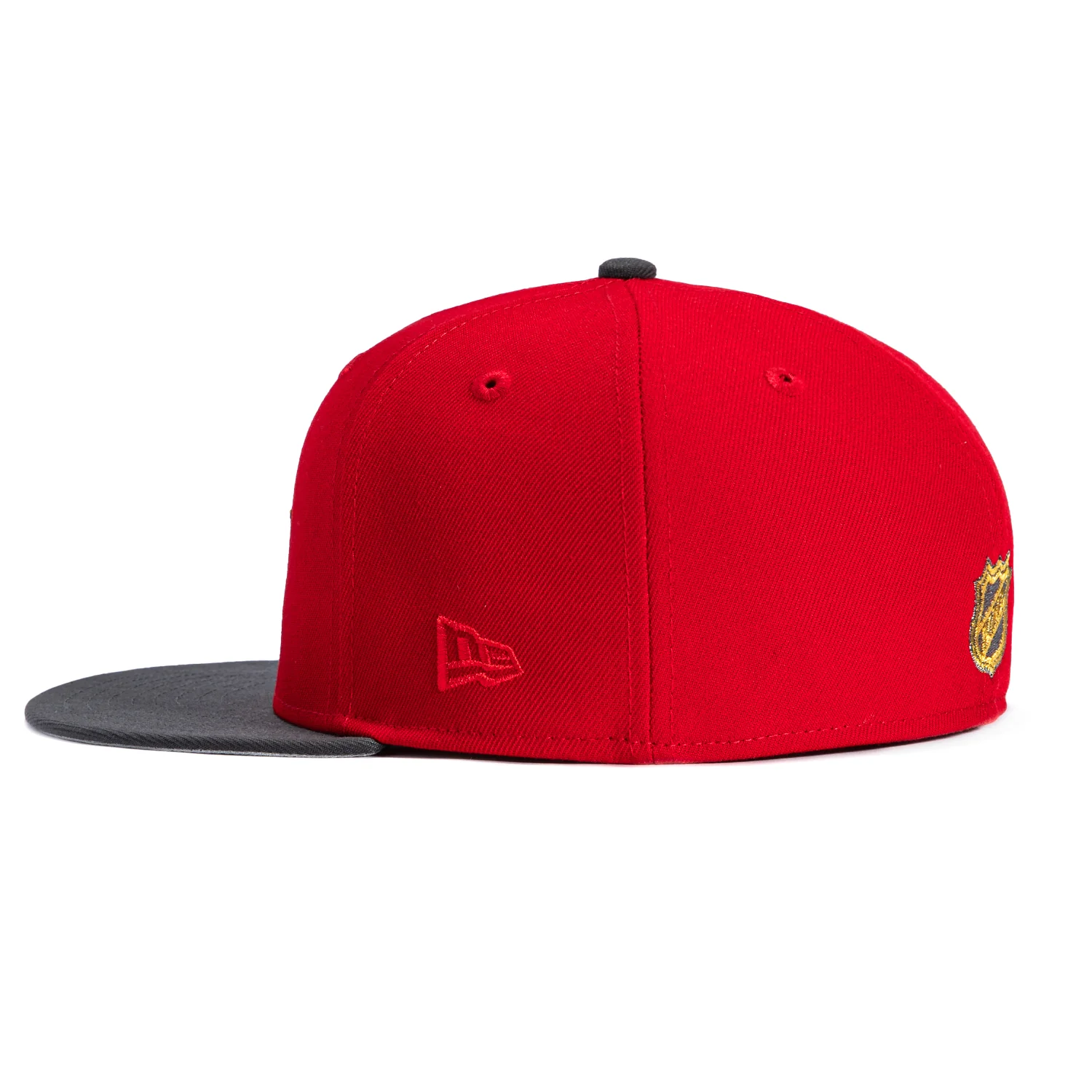 New Era 59Fifty Vegas Golden Knights Alternate Hat - Red, Graphite - Image 3