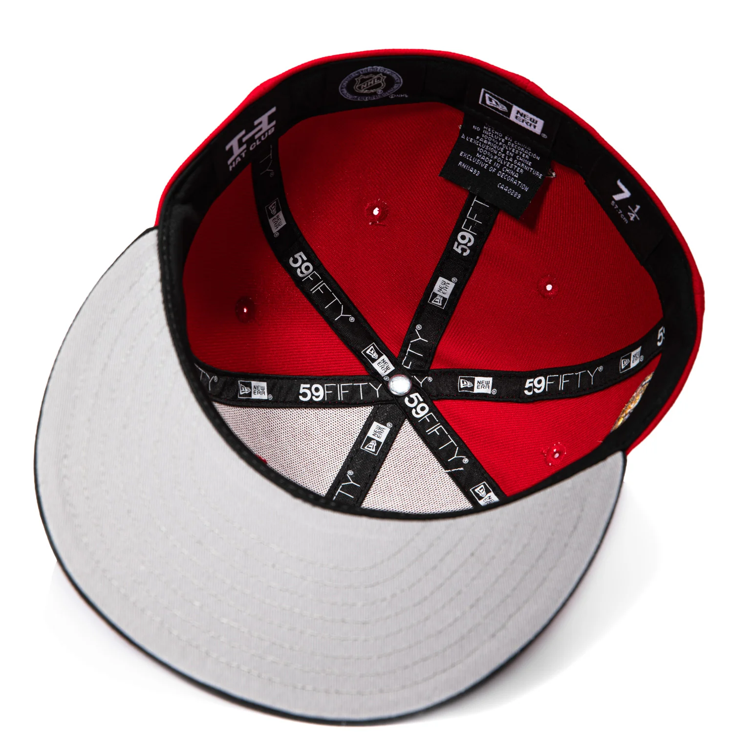 New Era 59Fifty Vegas Golden Knights Chip Patch Hat - Red, Black - Image 2