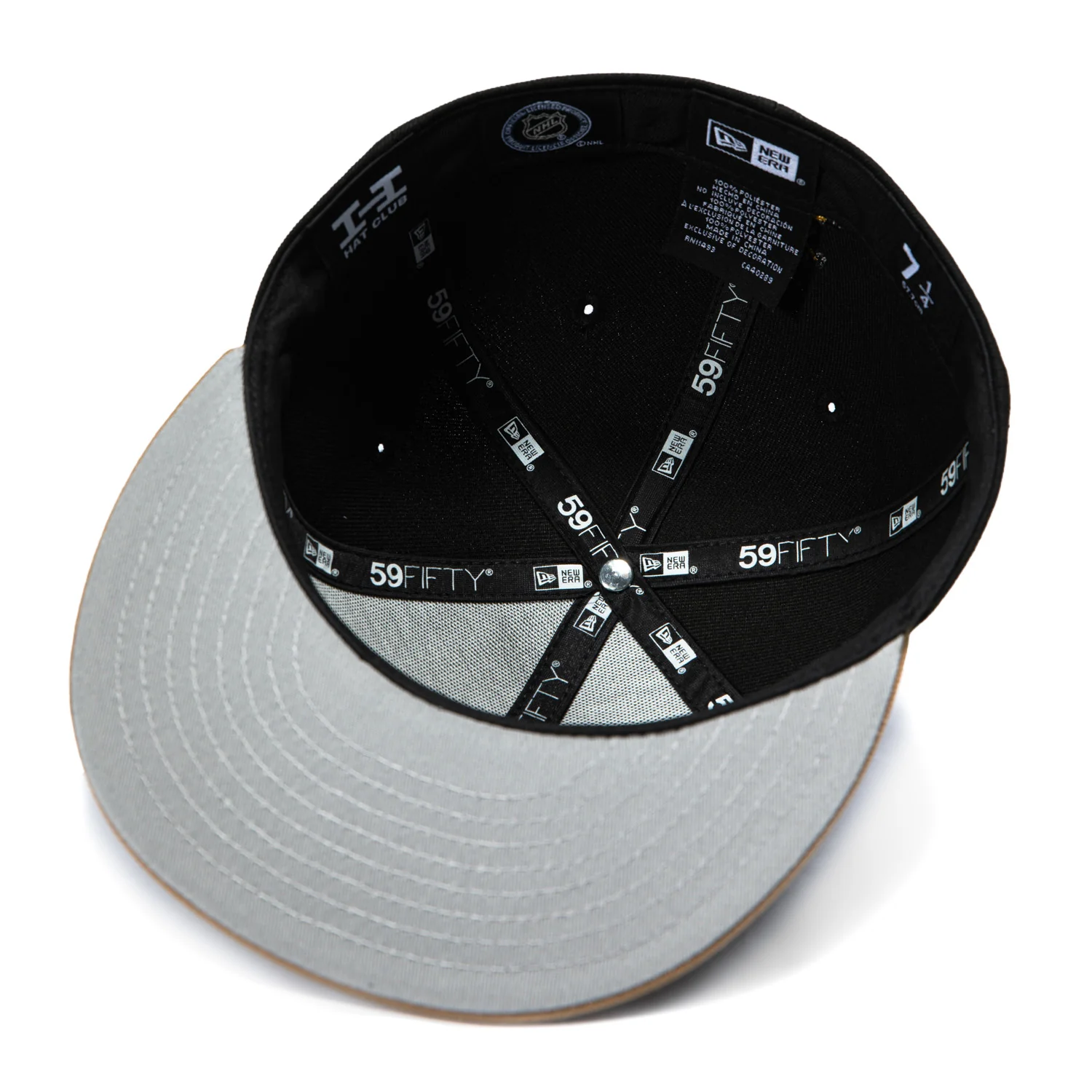 New Era 59Fifty Vegas Golden Knights Flamingo Patch Hat - Black, Khaki - Image 2