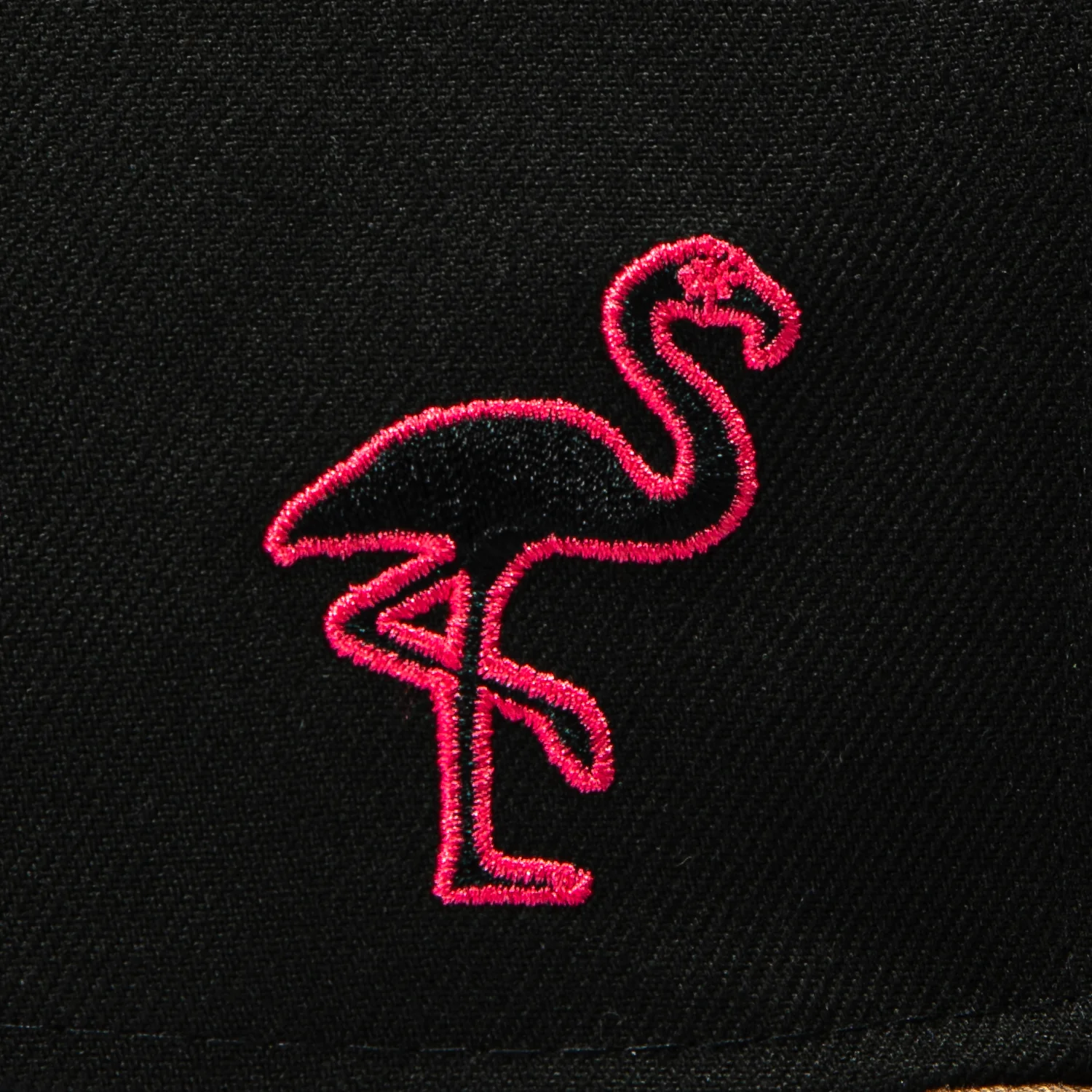 New Era 59Fifty Vegas Golden Knights Flamingo Patch Hat - Black, Khaki - Image 5