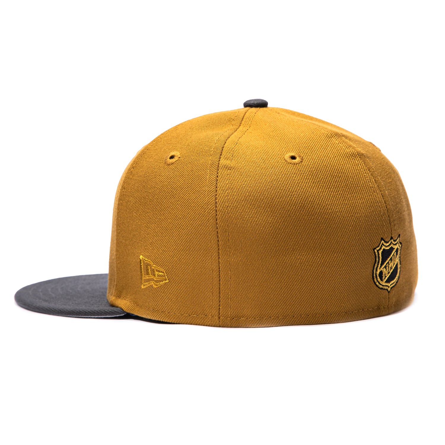 New Era 59Fifty Las Vegas Golden Knights Hat - Gold, Graphite - Image 3