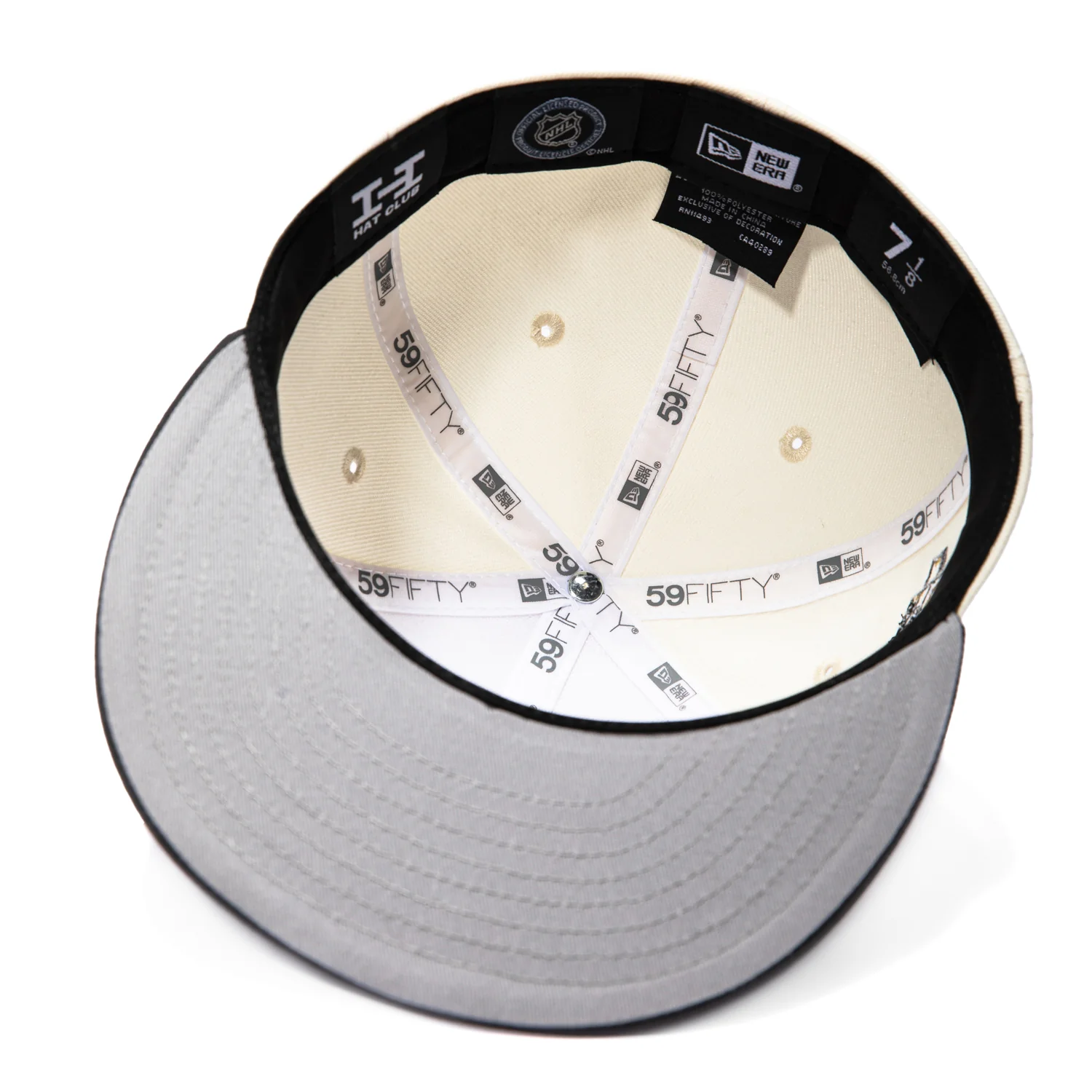 New Era 59Fifty Vegas Golden Knights Inaugural Patch Alternate Hat - White, Graphite - Image 2