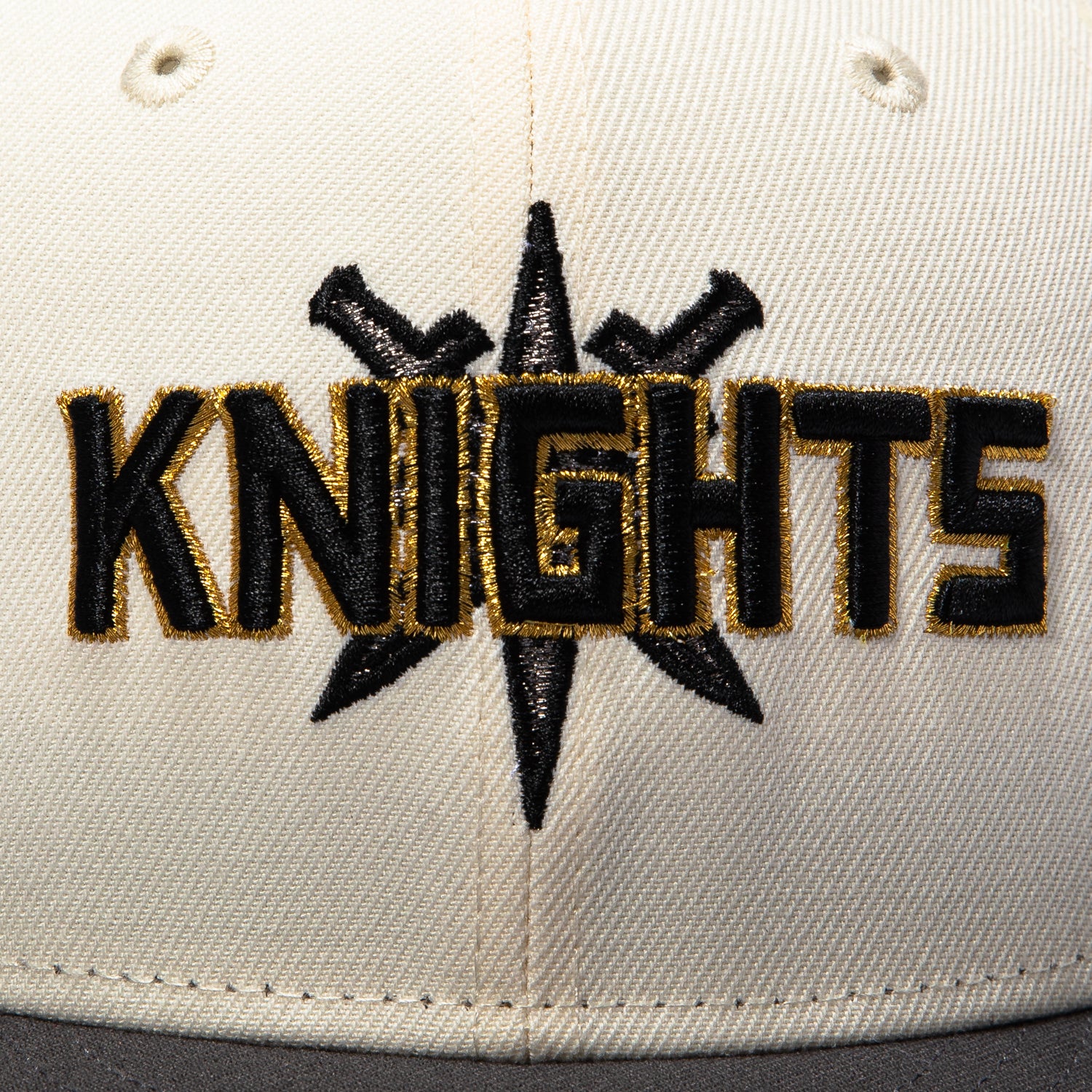 New Era 59Fifty Vegas Golden Knights Inaugural Patch Alternate Hat - White, Graphite - Image 4